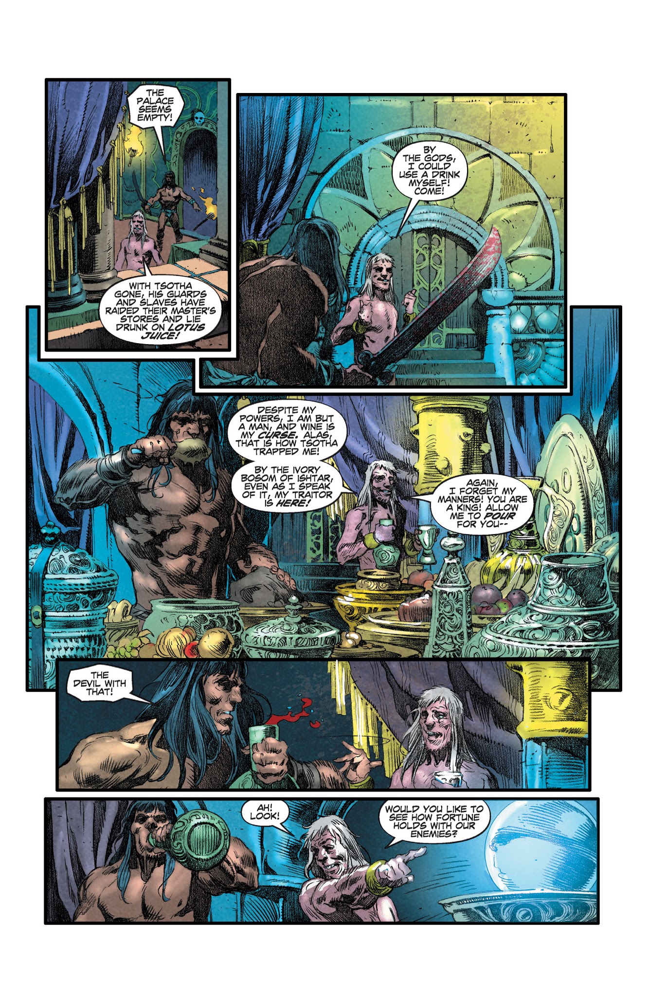 Read online King Conan: The Scarlet Citadel comic -  Issue # TPB - 73