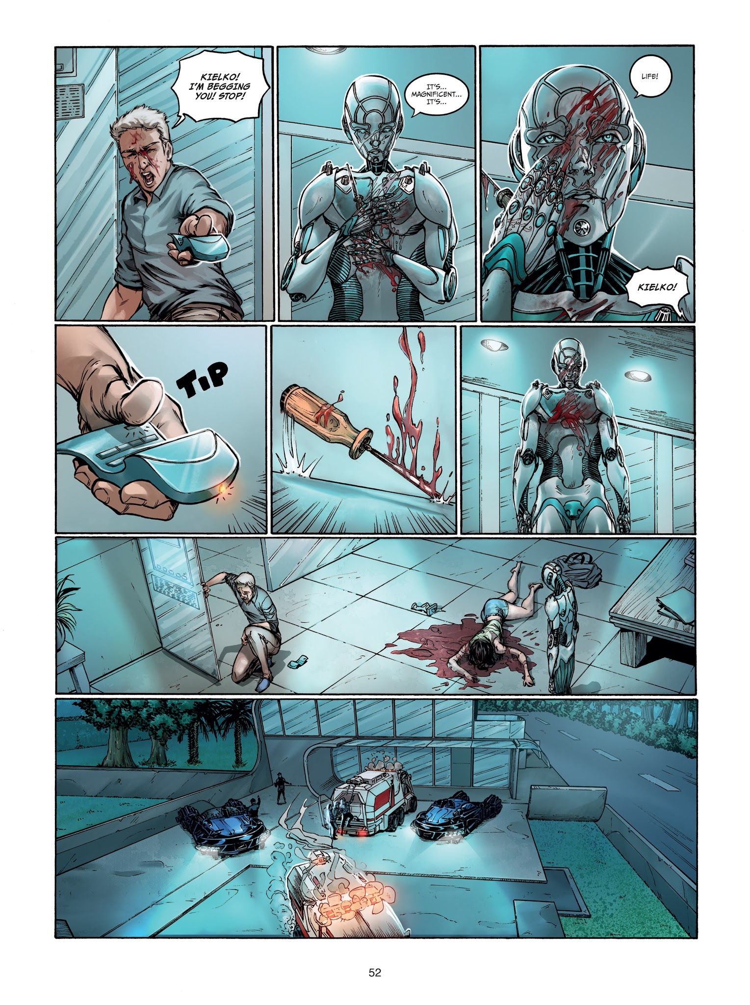 Read online Androïds comic -  Issue #4 - 52