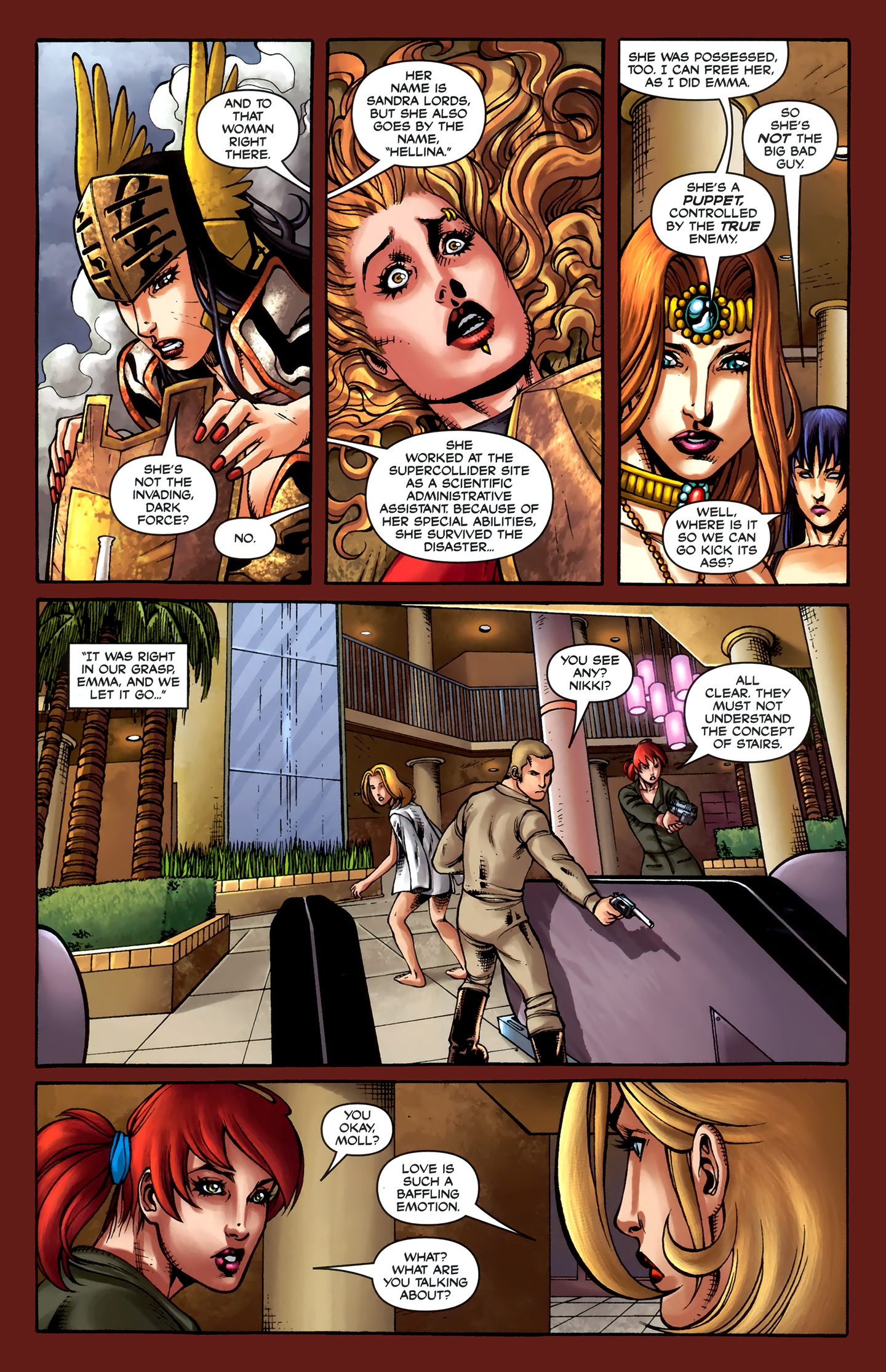 Read online War Goddess comic -  Issue #4 - 19