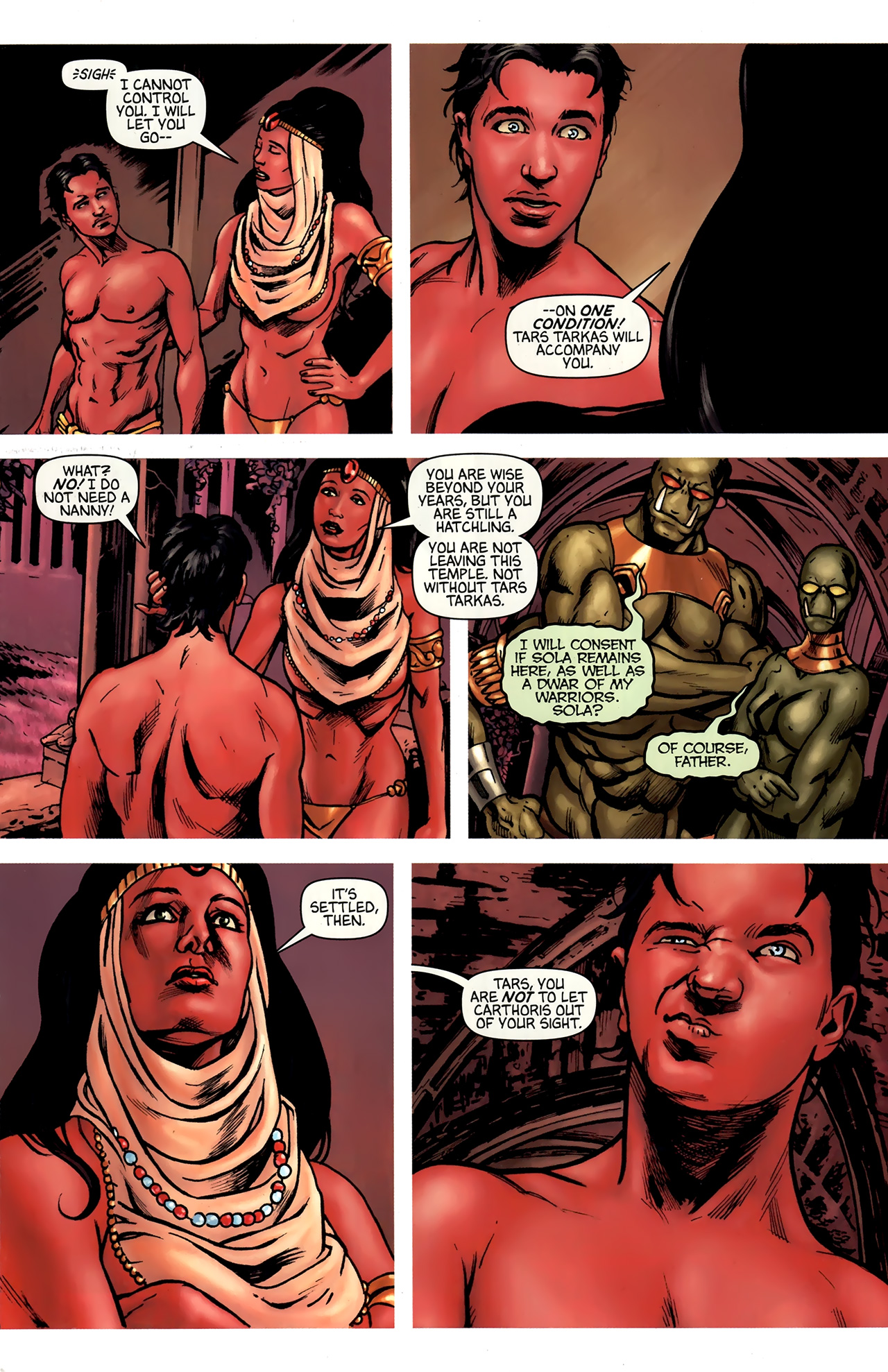 Read online Warlord of Mars comic -  Issue #10 - 22