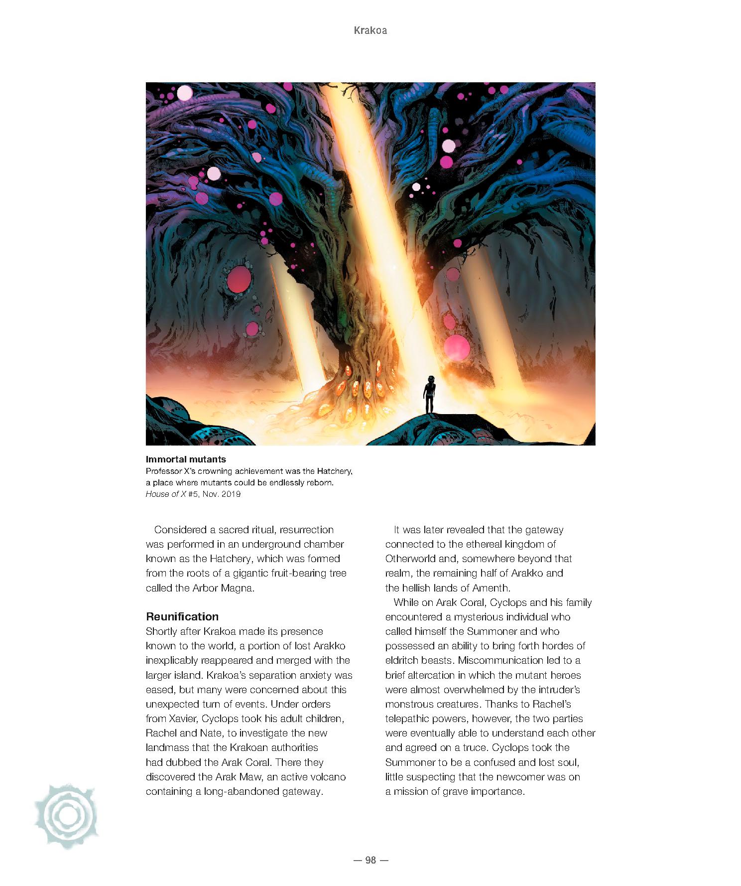 Read online Marvel Universe Map By Map: James Hill comic -  Issue # TPB (Part 1) - 98
