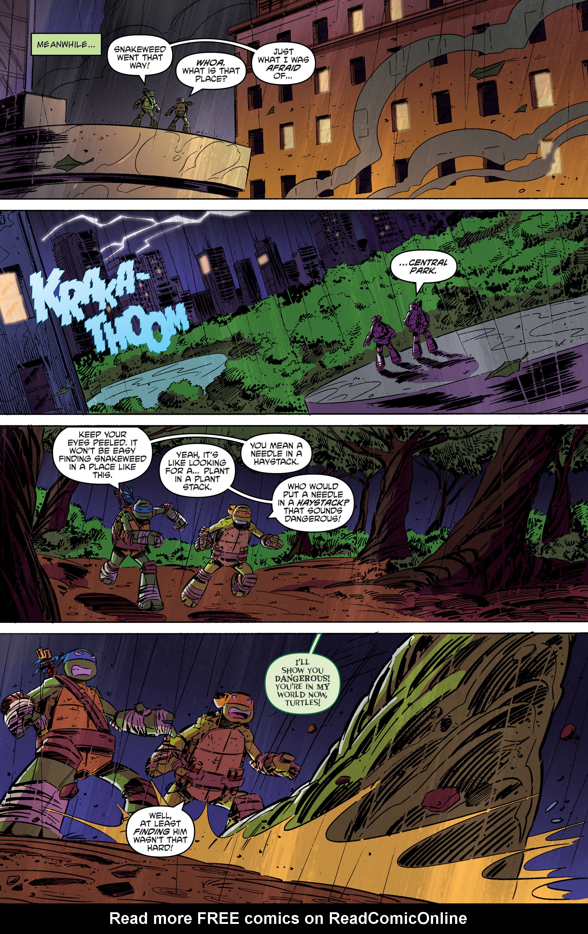 Read online Teenage Mutant Ninja Turtles New Animated Adventures comic -  Issue #2 - 14
