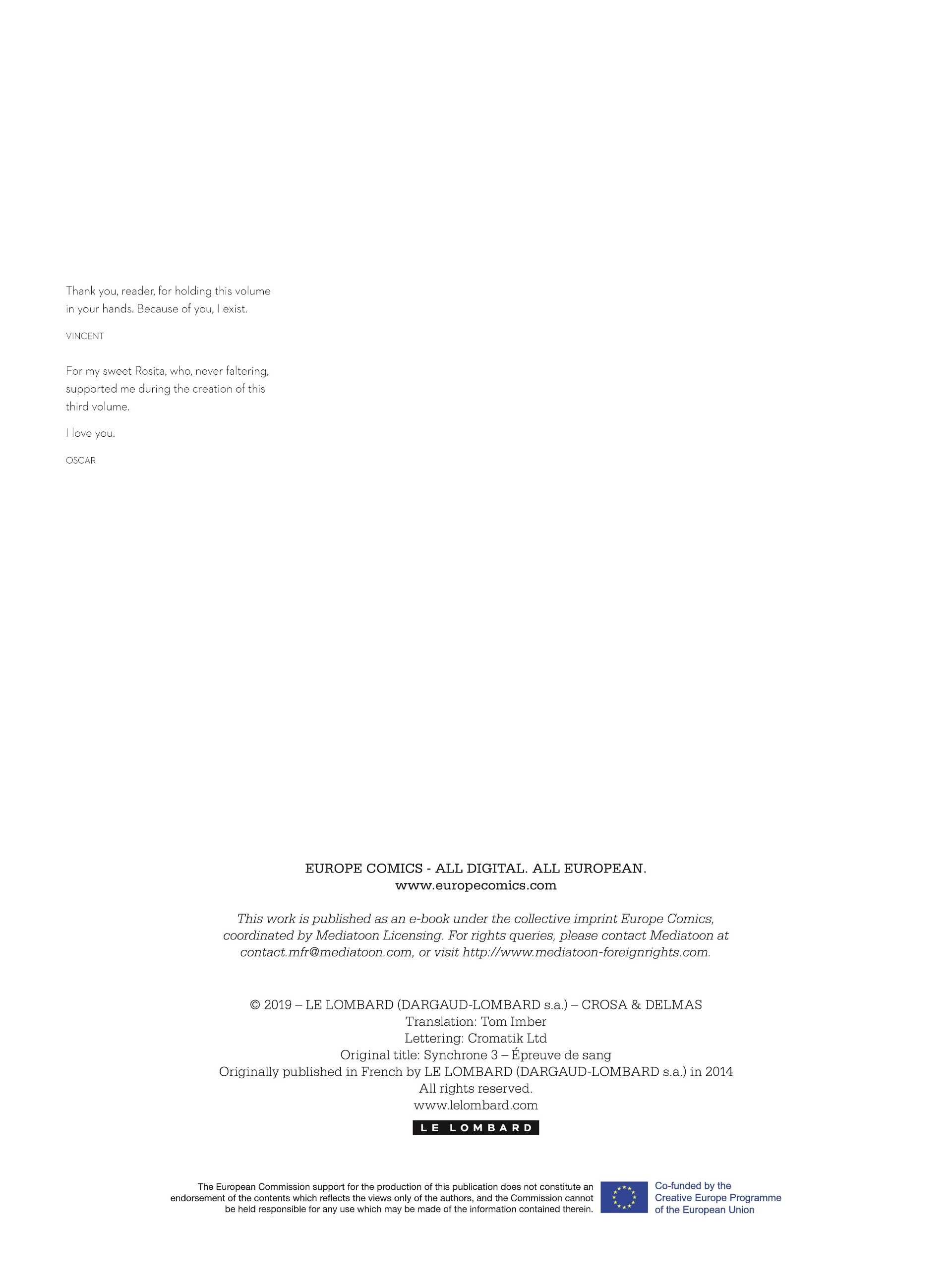Read online Synchronic comic -  Issue #3 - 51