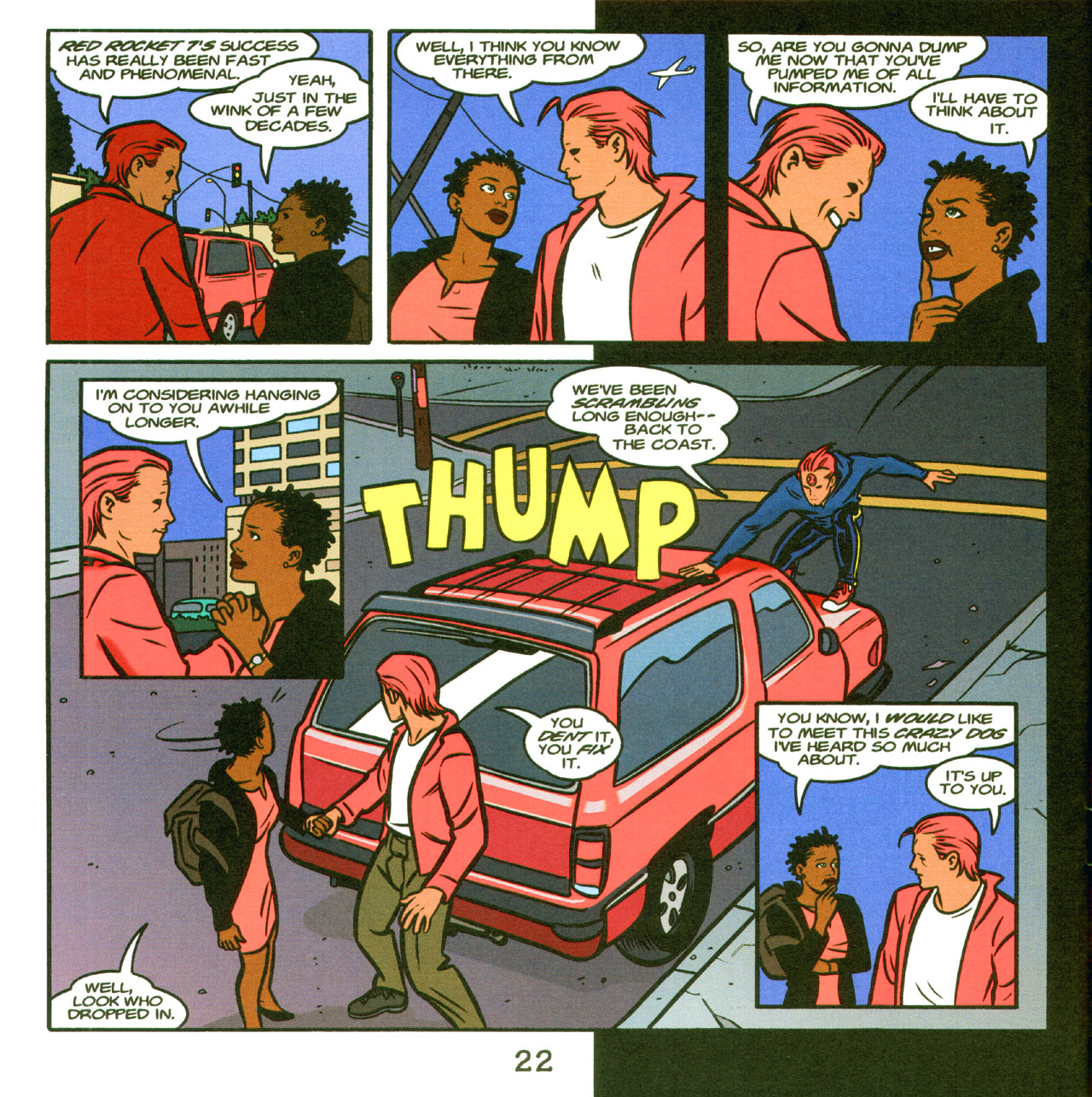 Read online Red Rocket 7 comic -  Issue #6 - 22