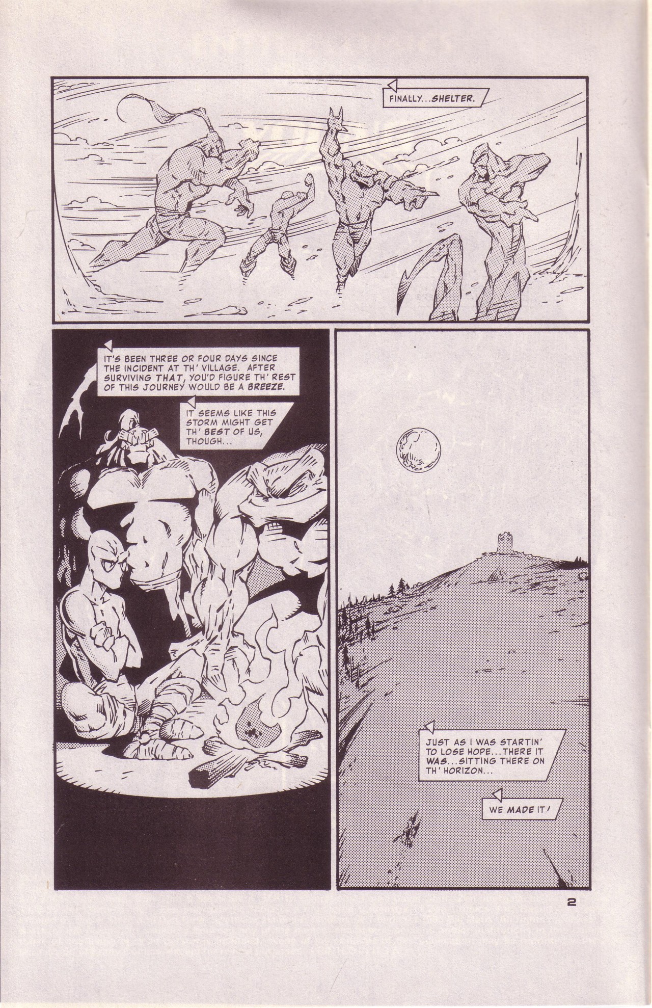 Read online Young Zen Intergalactic Ninja comic -  Issue #2 - 4