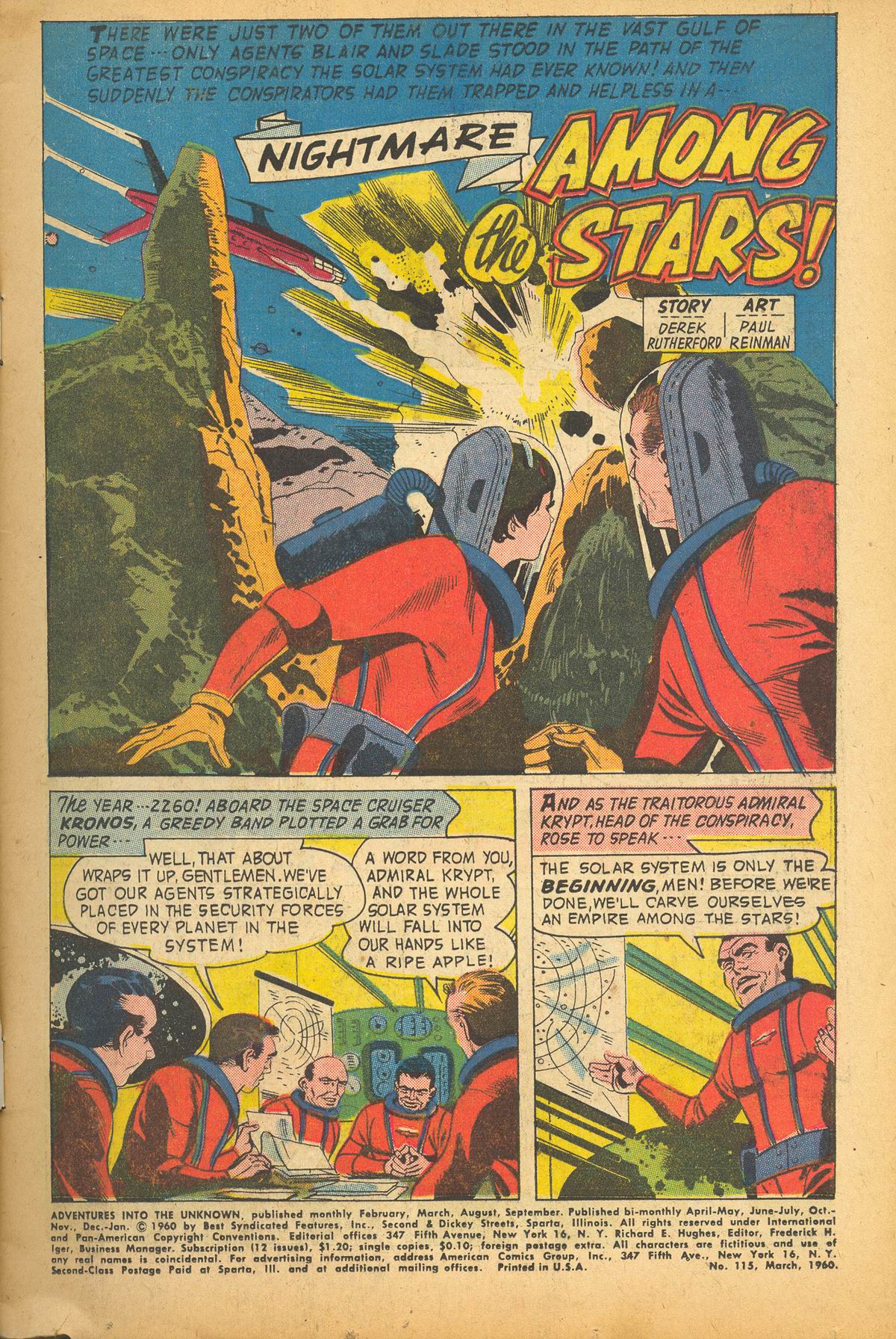 Read online Adventures Into The Unknown comic -  Issue #115 - 3