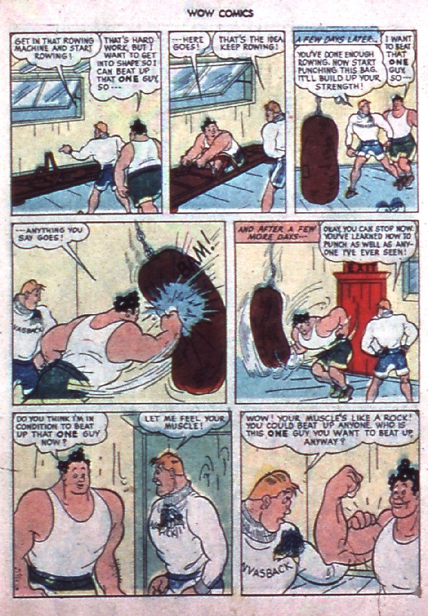 Read online Wow Comics comic -  Issue #54 - 23