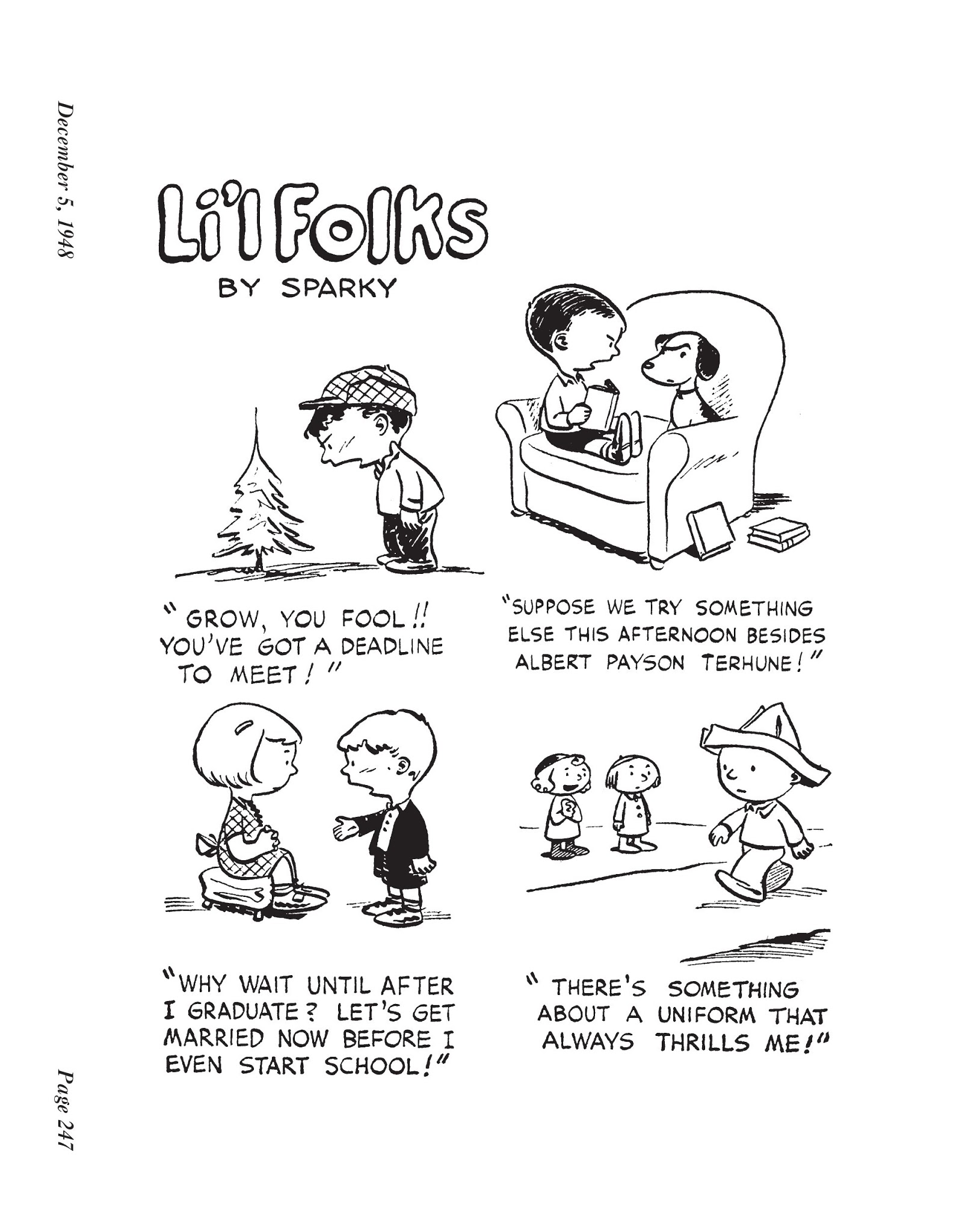 Read online The Complete Peanuts comic -  Issue # TPB 25 - 256