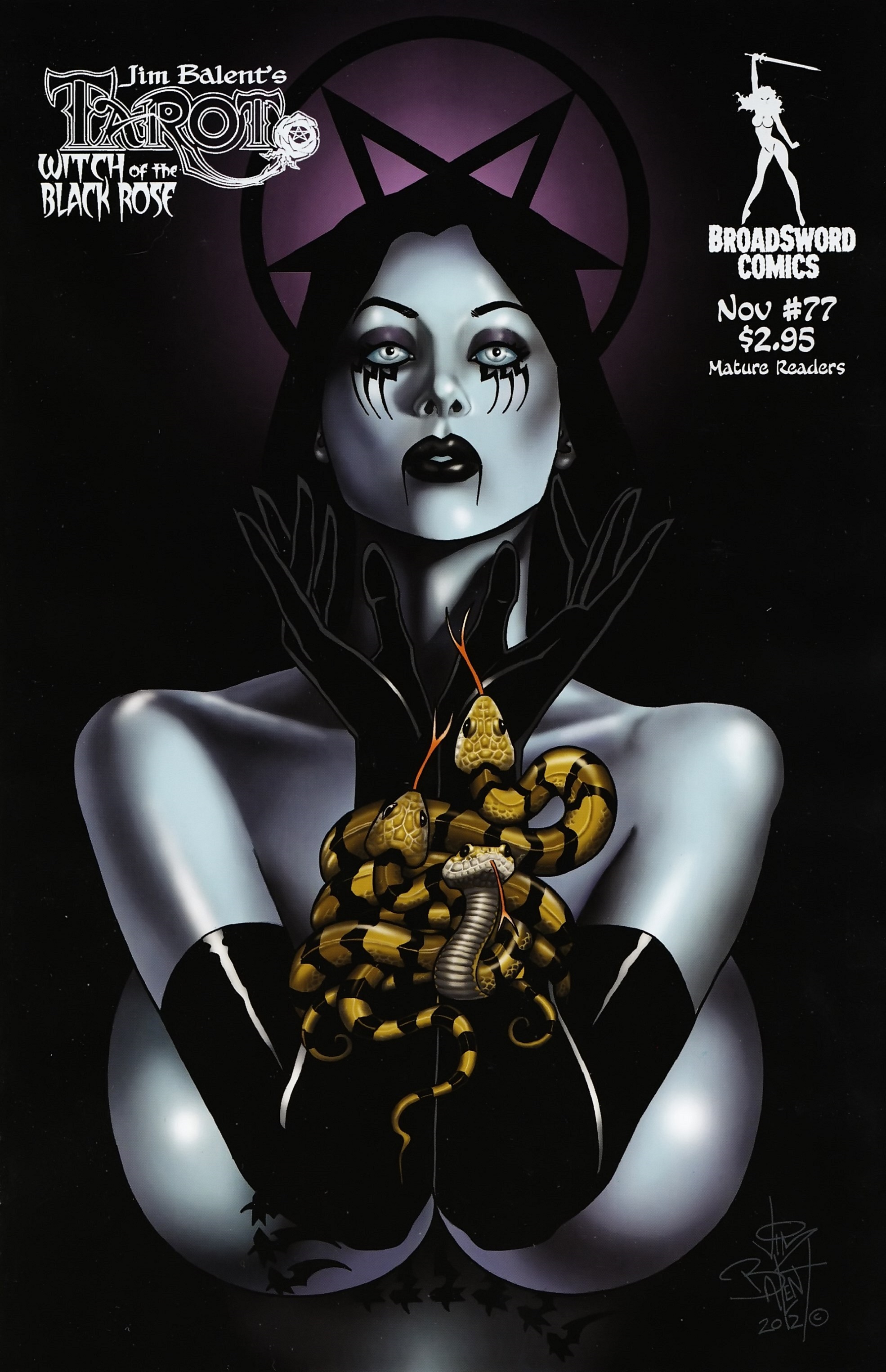 Read online Tarot: Witch of the Black Rose comic -  Issue #77 - 2
