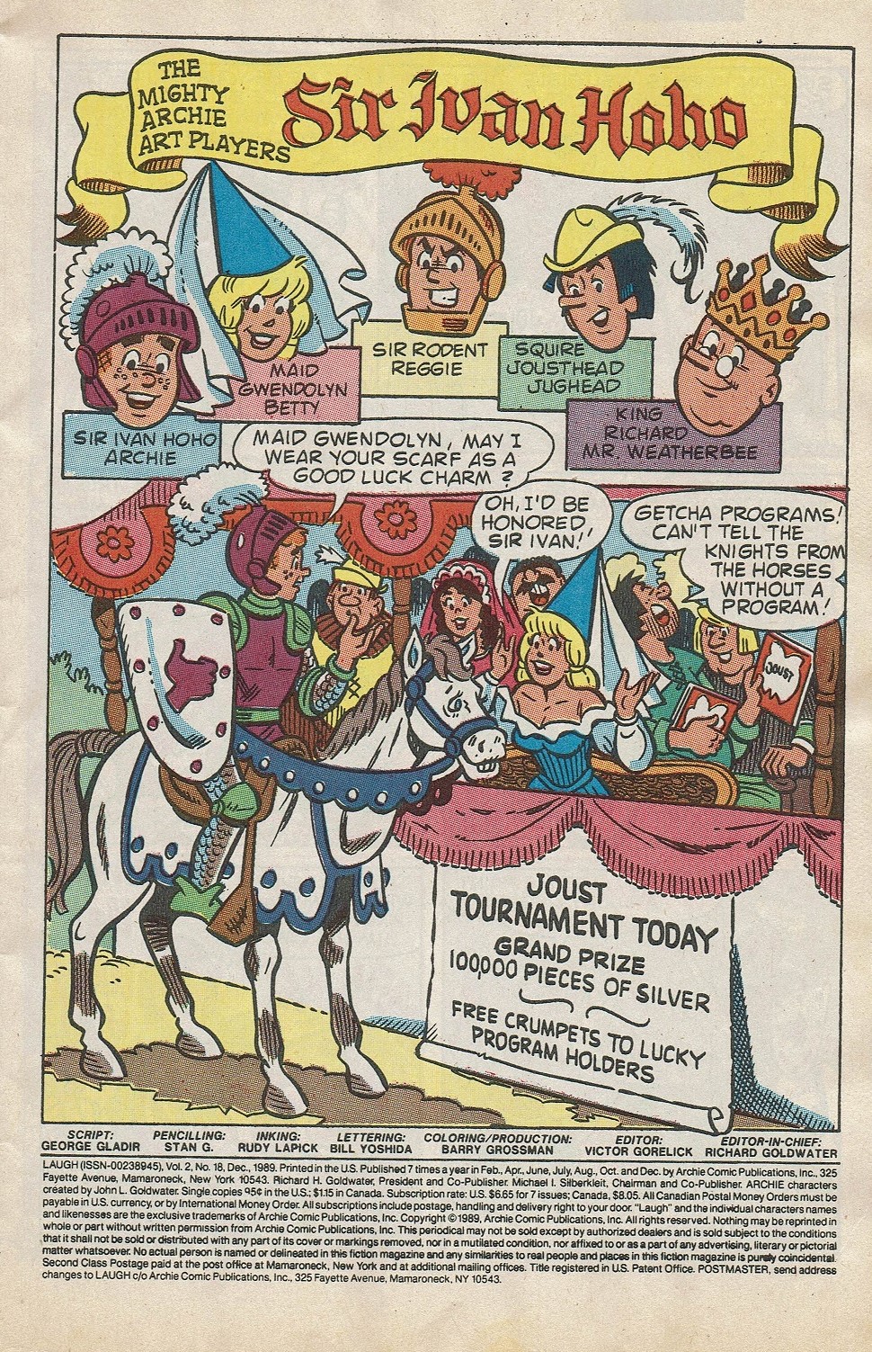 Read online Laugh comic -  Issue #18 - 3