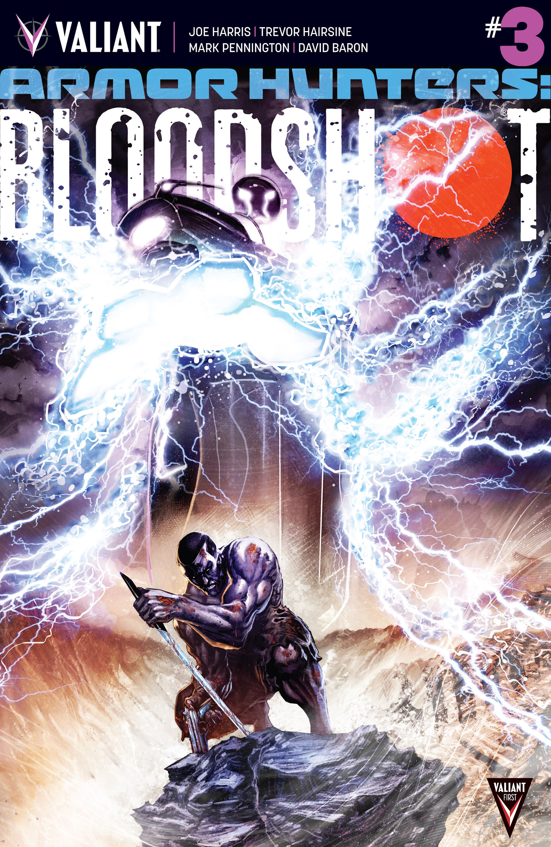 Read online Armor Hunters: Bloodshot comic -  Issue #3 - 1