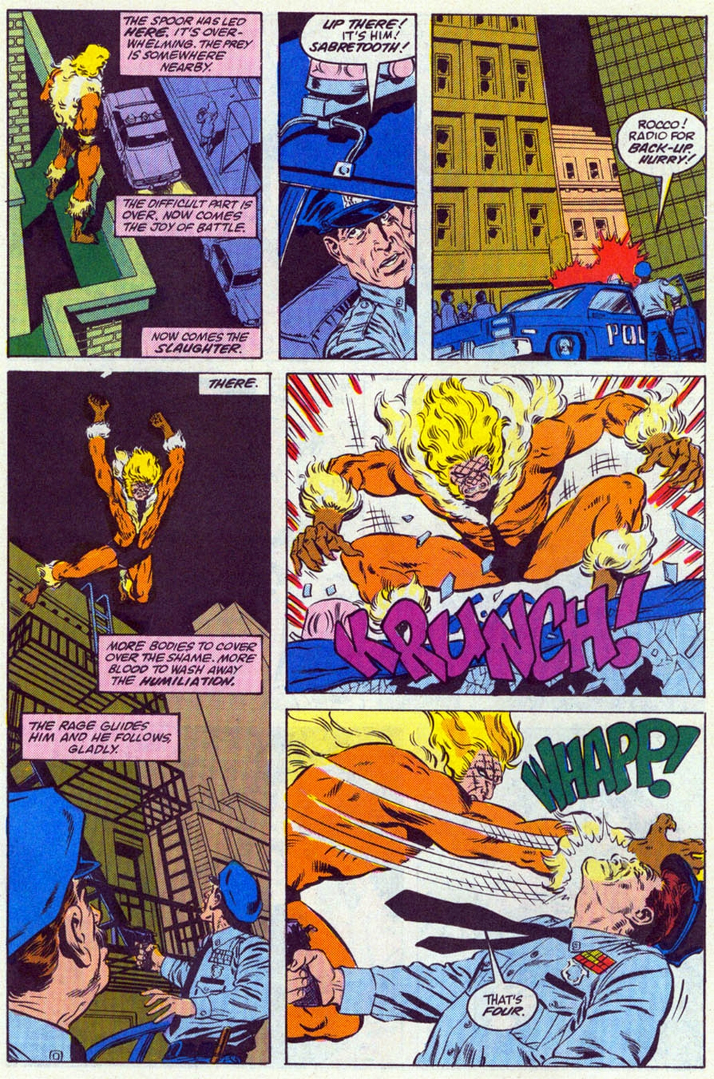 Read online Sabretooth Classic comic -  Issue #5 - 18