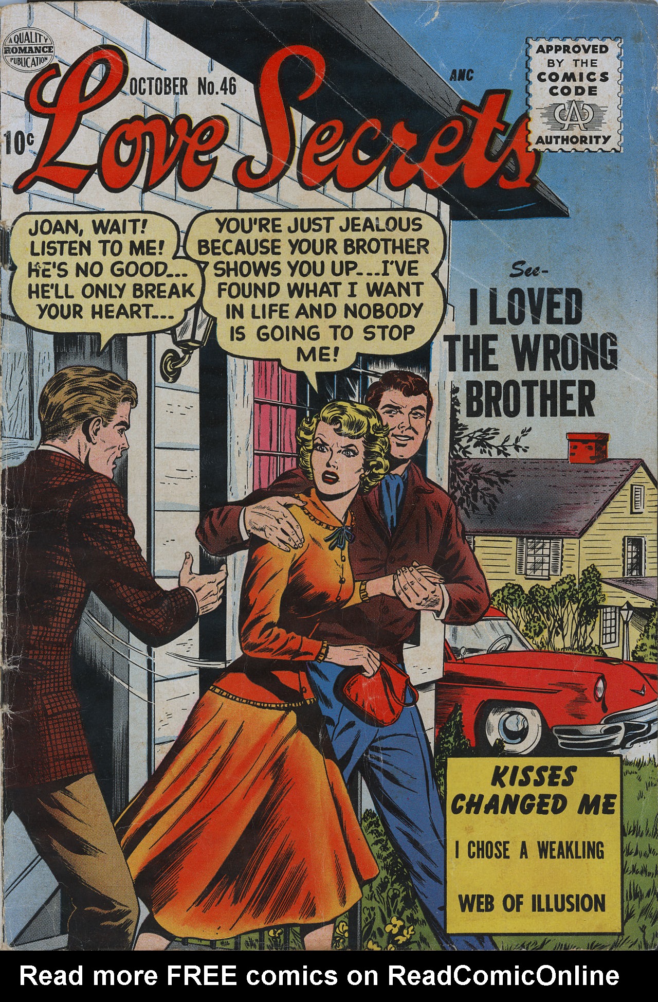 Read online Love Secrets (1953) comic -  Issue #46 - 1