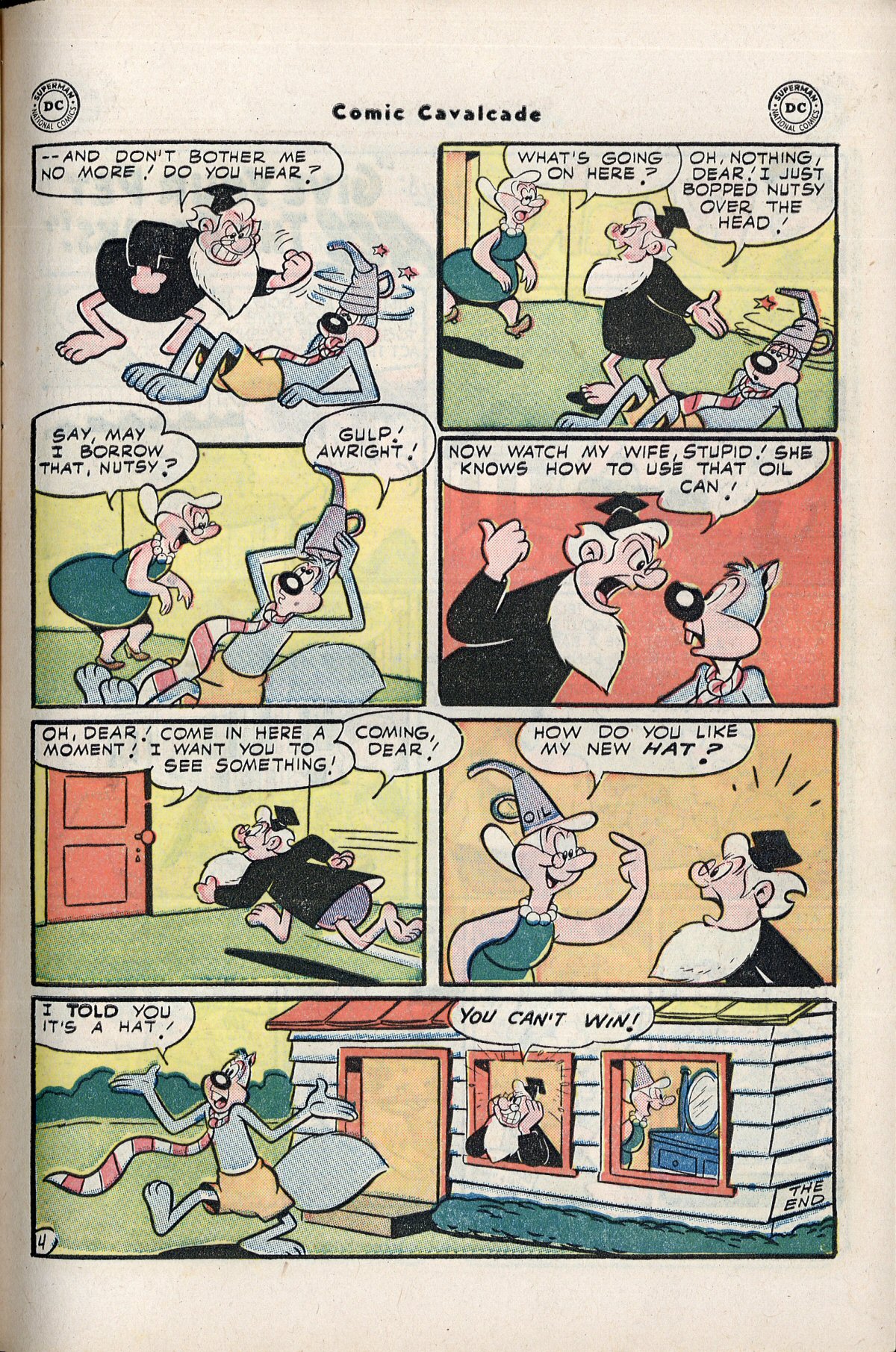 Read online Comic Cavalcade comic -  Issue #59 - 13