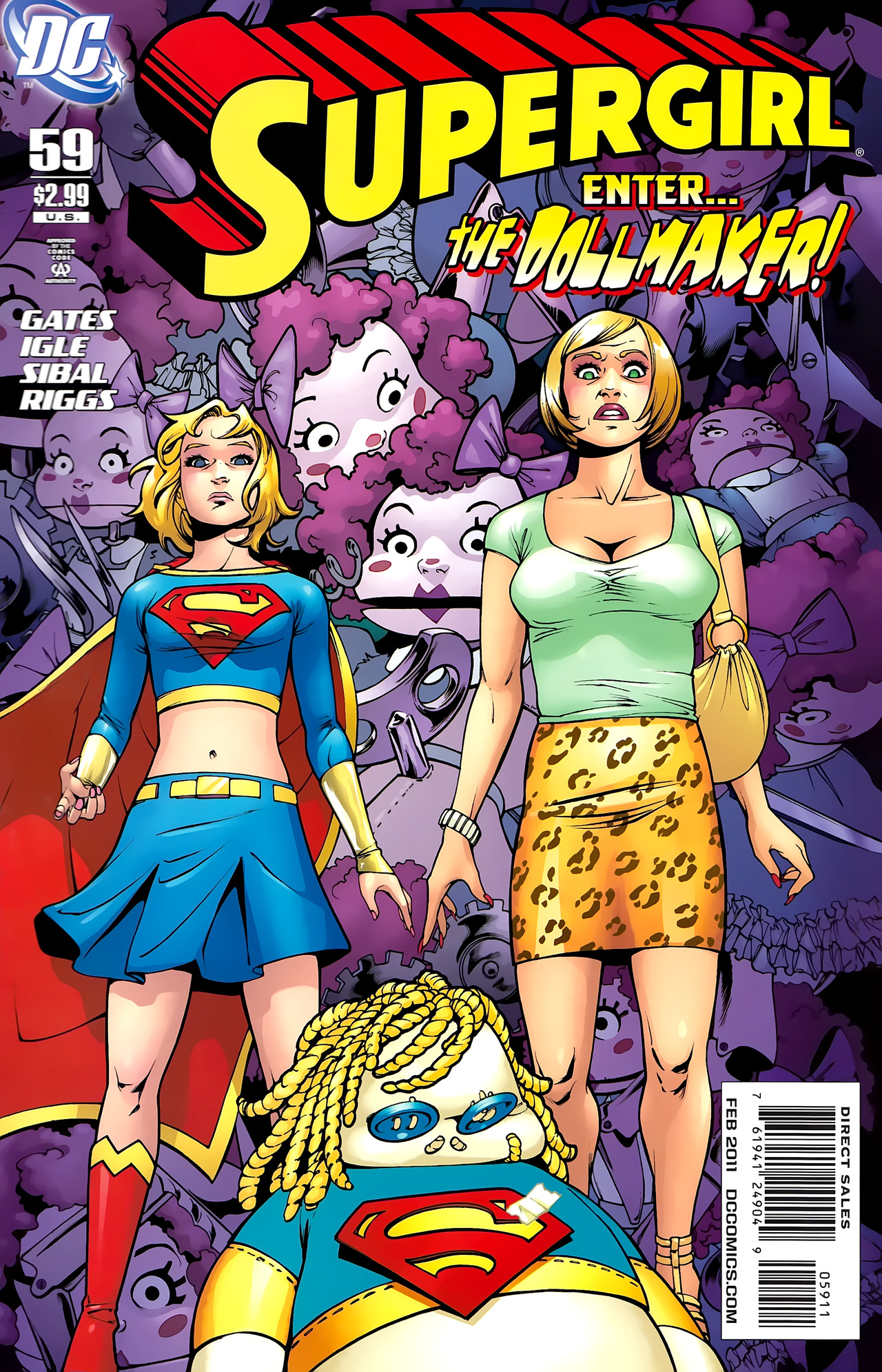 Read online Supergirl (2005) comic -  Issue #59 - 1
