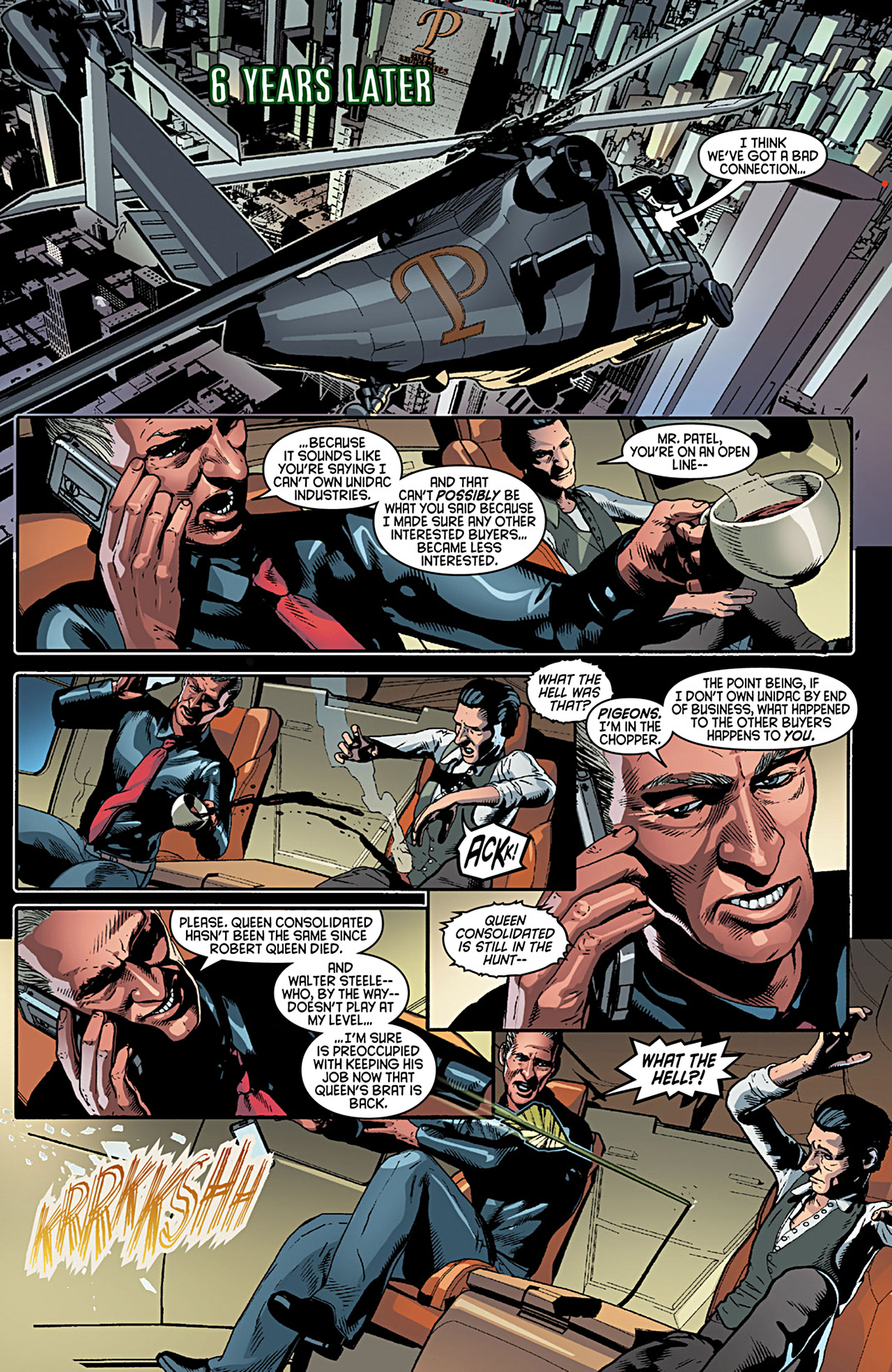 Read online Arrow [II] comic -  Issue #1 - 7