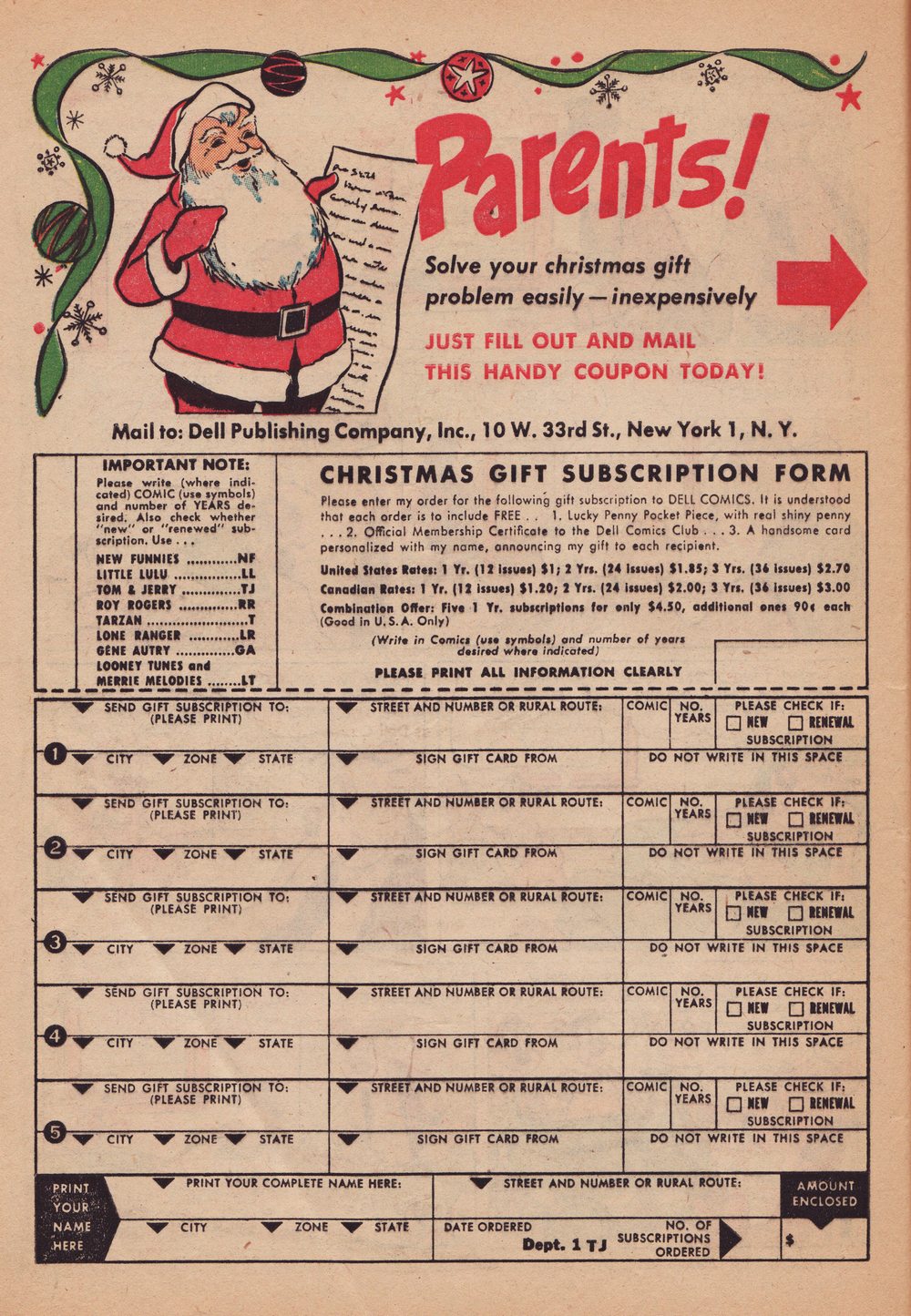 Read online Tom & Jerry Comics comic -  Issue #114 - 48