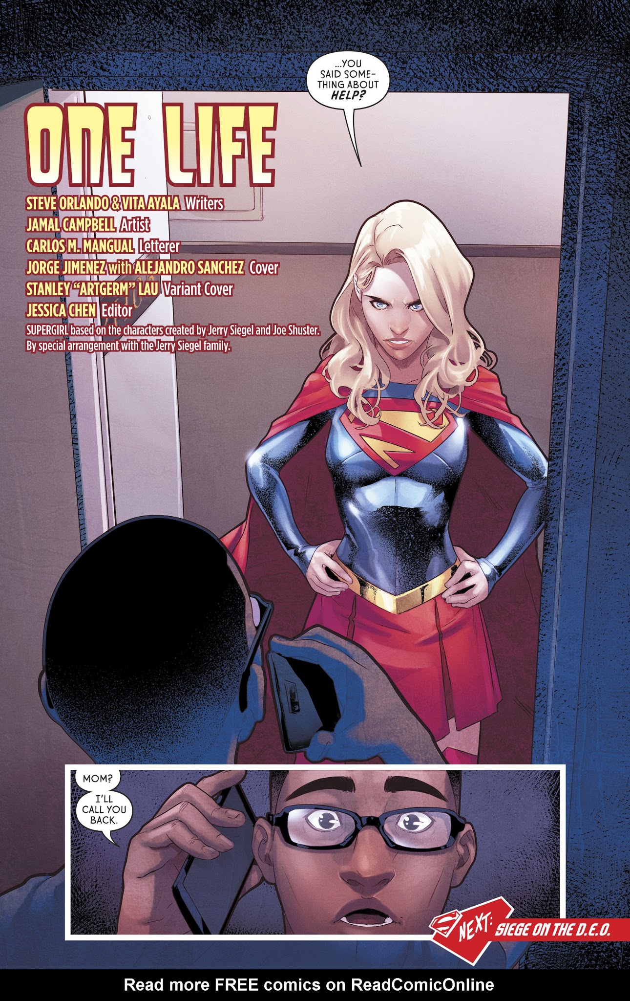 Read online Supergirl (2016) comic -  Issue #19 - 23