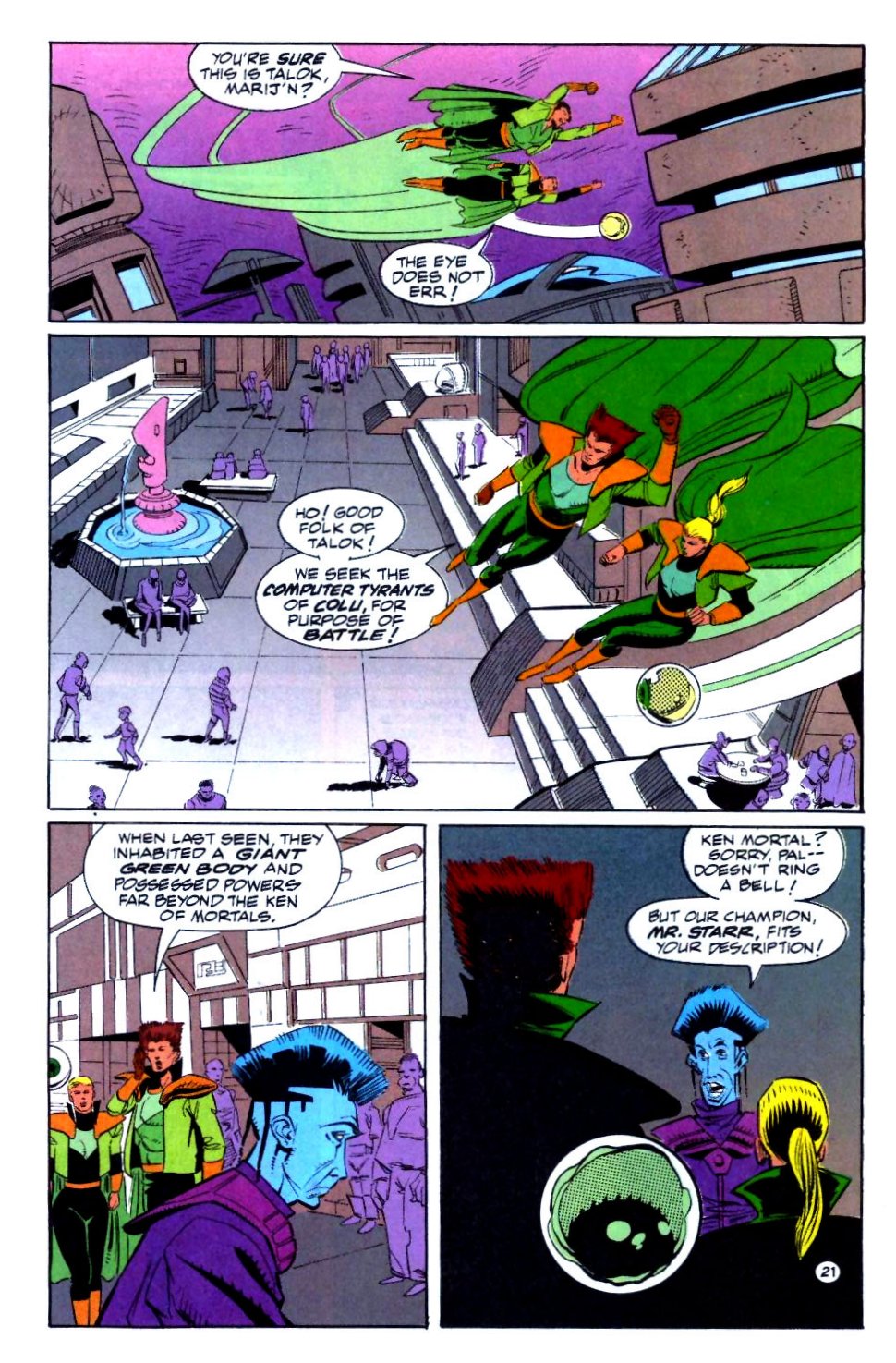 Read online L.E.G.I.O.N. comic -  Issue #21 - 22