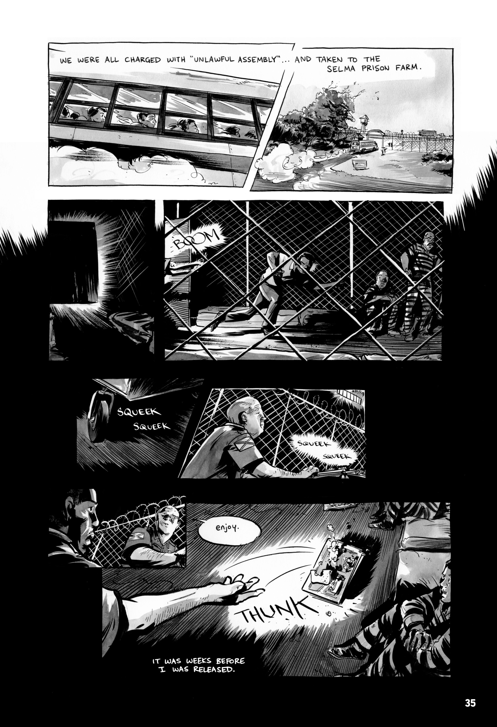 Read online March comic -  Issue #3 - 33