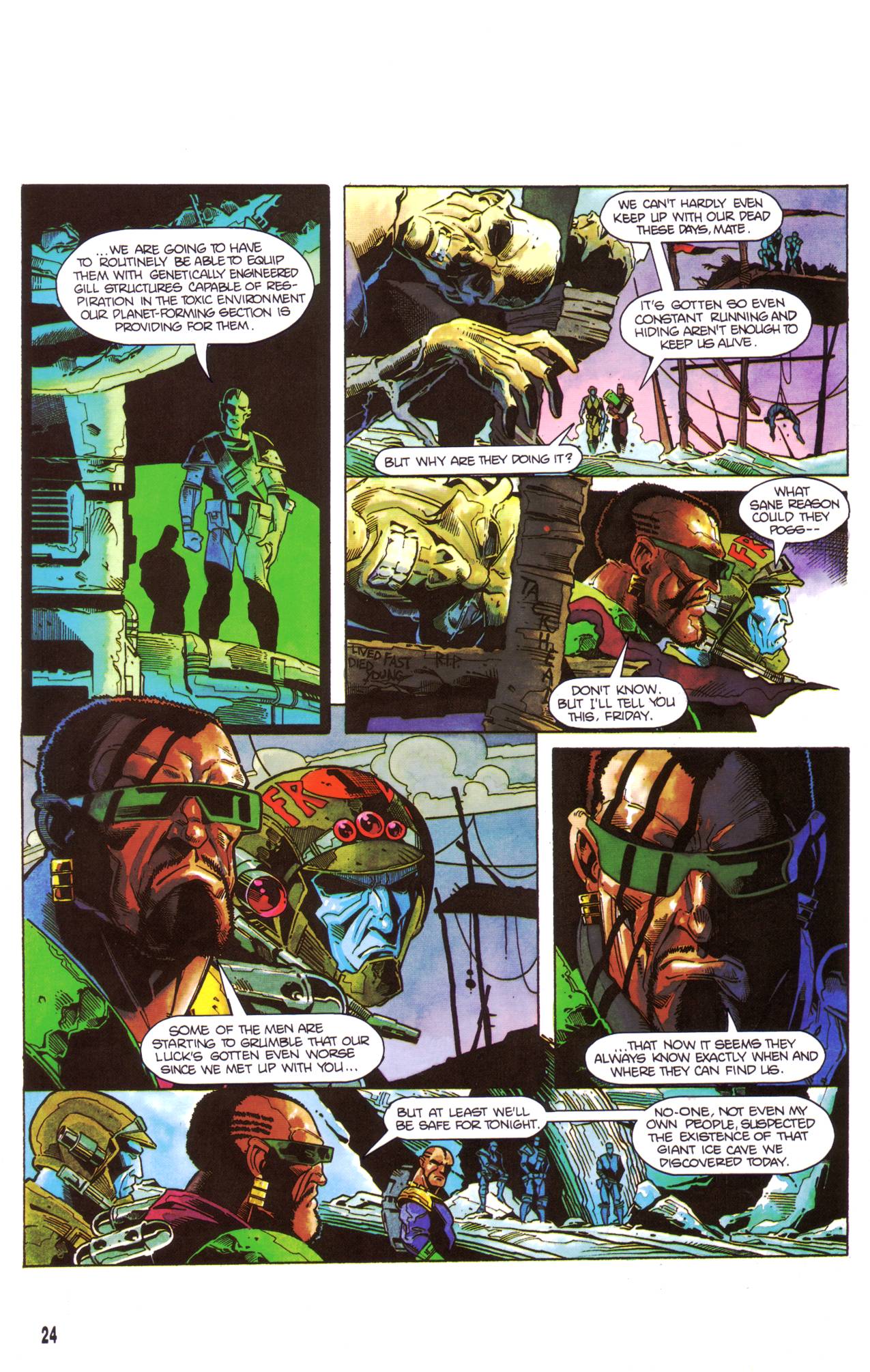 Read online Rogue Trooper:  The Final Warrior comic -  Issue #4 - 25