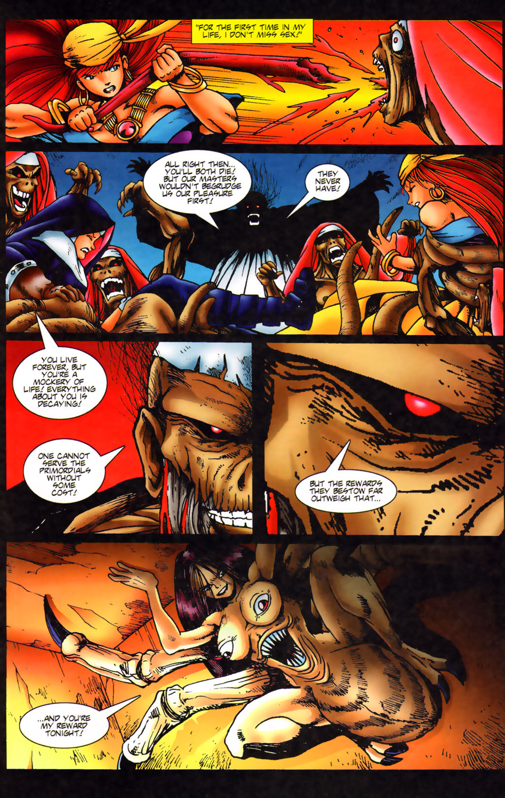 Read online Warrior Nun Areala: Scorpio Rose comic -  Issue #3 - 19