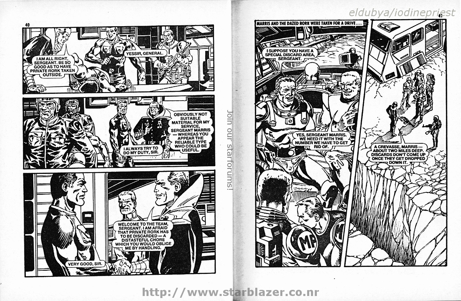 Read online Starblazer comic -  Issue #206 - 22
