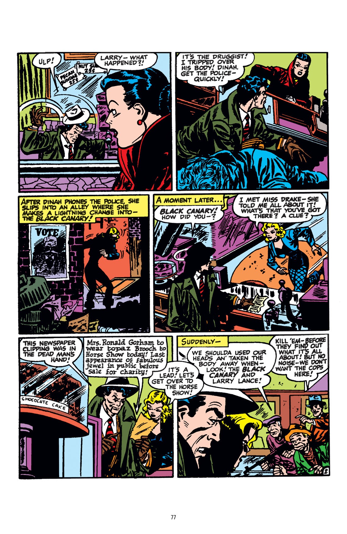 Read online The Black Canary: Bird of Prey comic -  Issue # TPB (Part 1) - 77