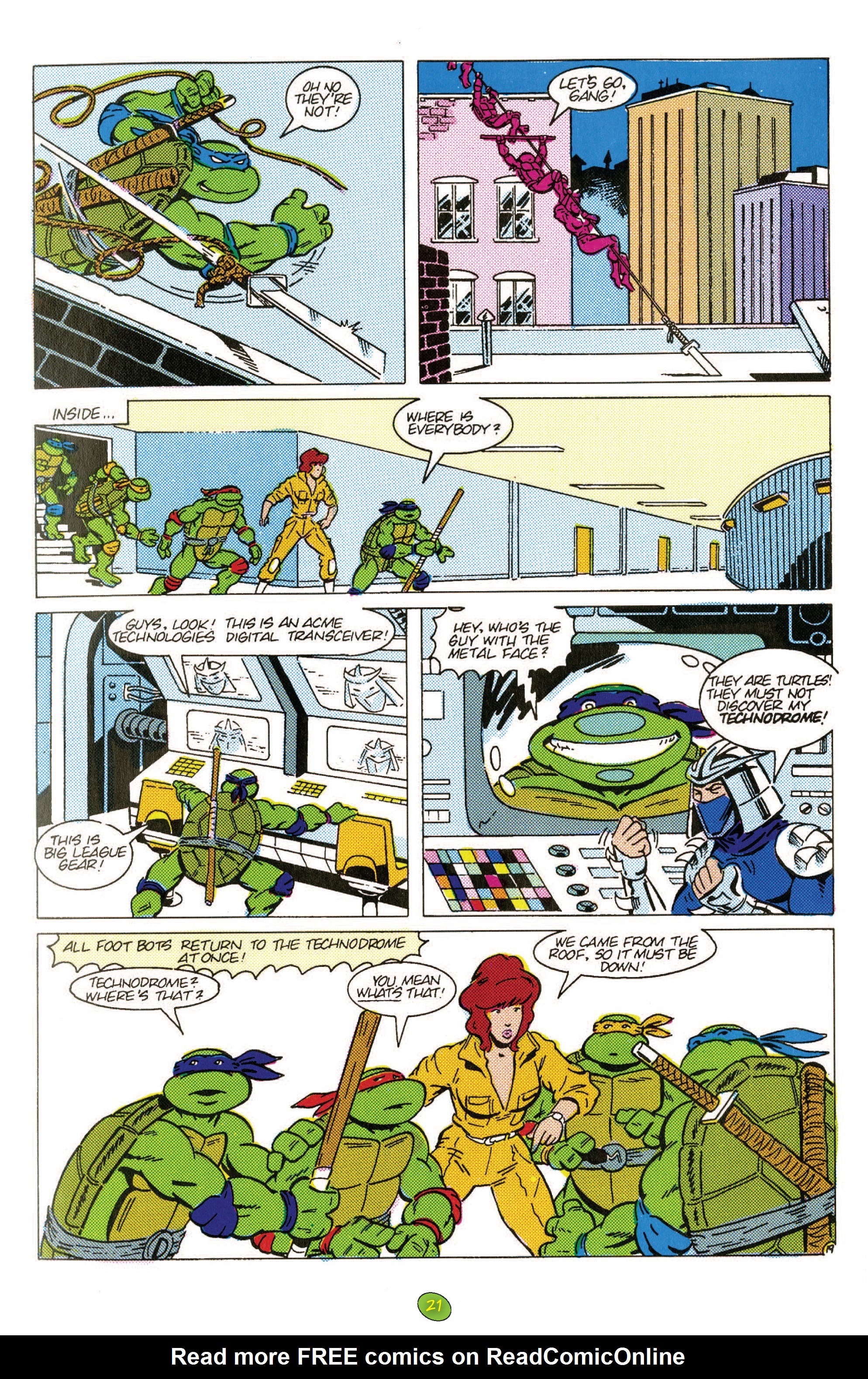 Read online Teenage Mutant Ninja Turtles 100-Page Spectacular comic -  Issue # TPB - 23