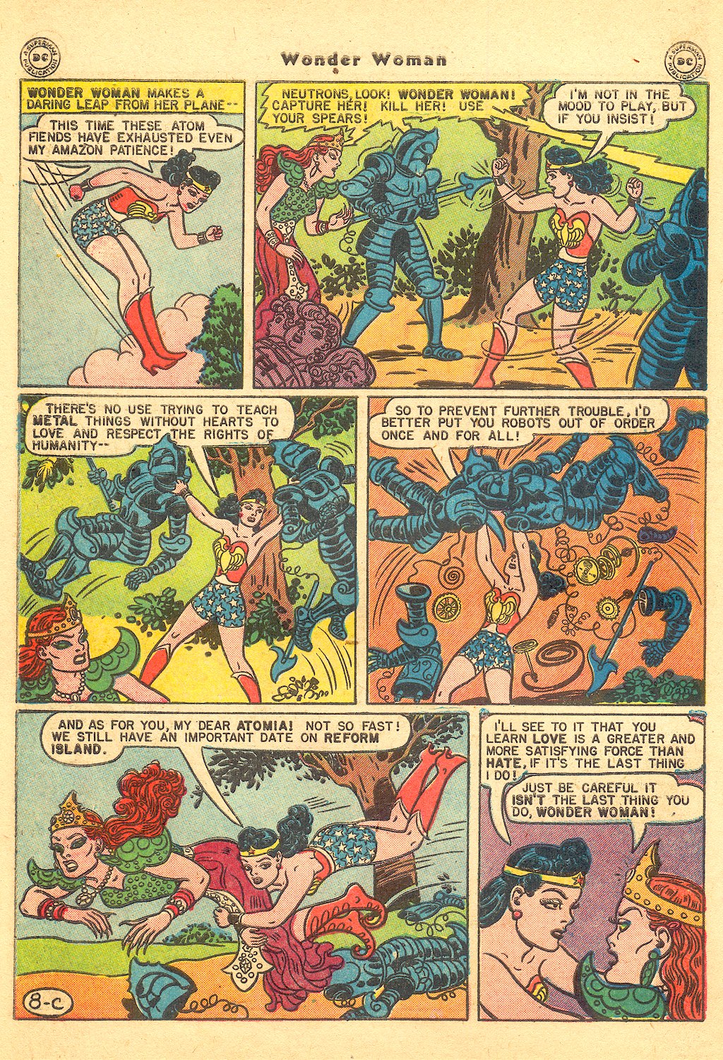Read online Wonder Woman (1942) comic -  Issue #21 - 42
