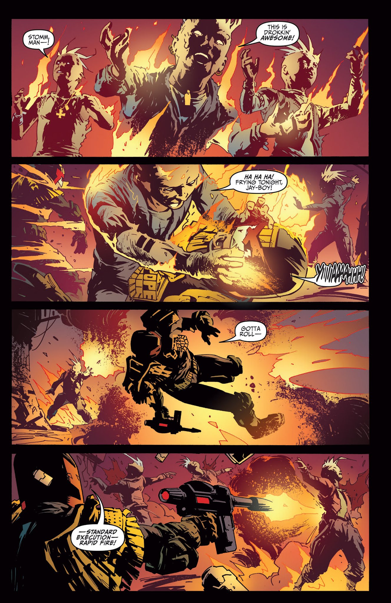 Read online Judge Dredd: Year One comic -  Issue #2 - 14