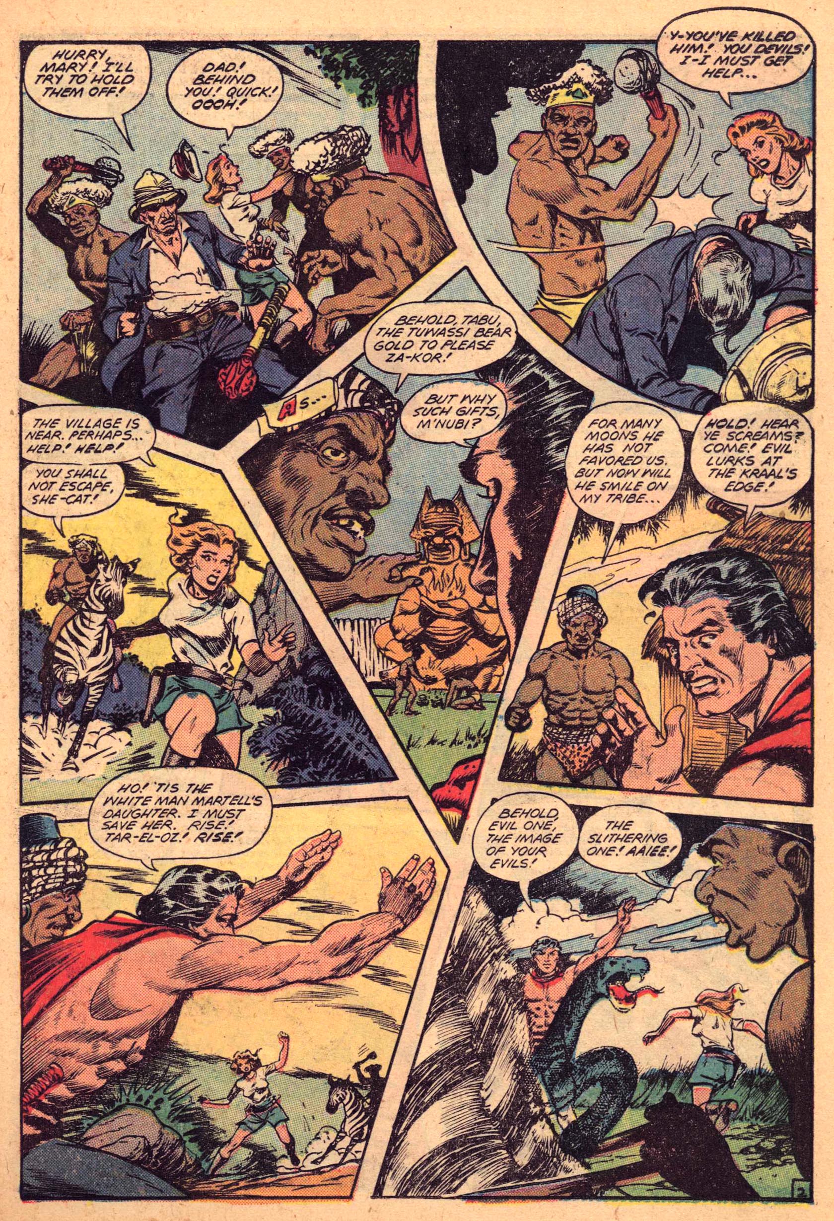 Read online Jungle Comics comic -  Issue #99 - 37