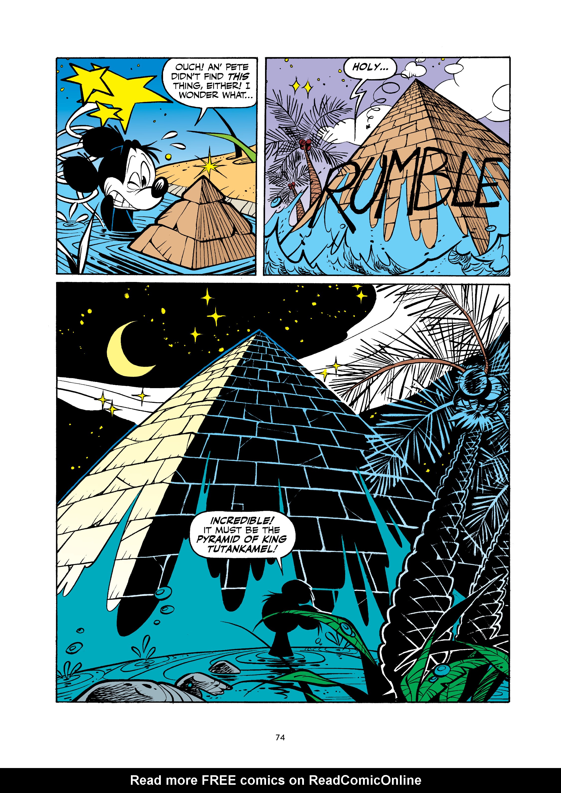 Read online Walt Disney's Mickey and Donald: "For Whom the Doorbell Tolls" and Other Tales Inspired by Hemingway comic -  Issue # TPB (Part 1) - 75