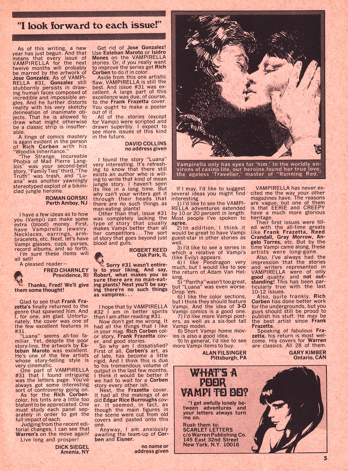 Read online Vampirella (1969) comic -  Issue #33 - 5