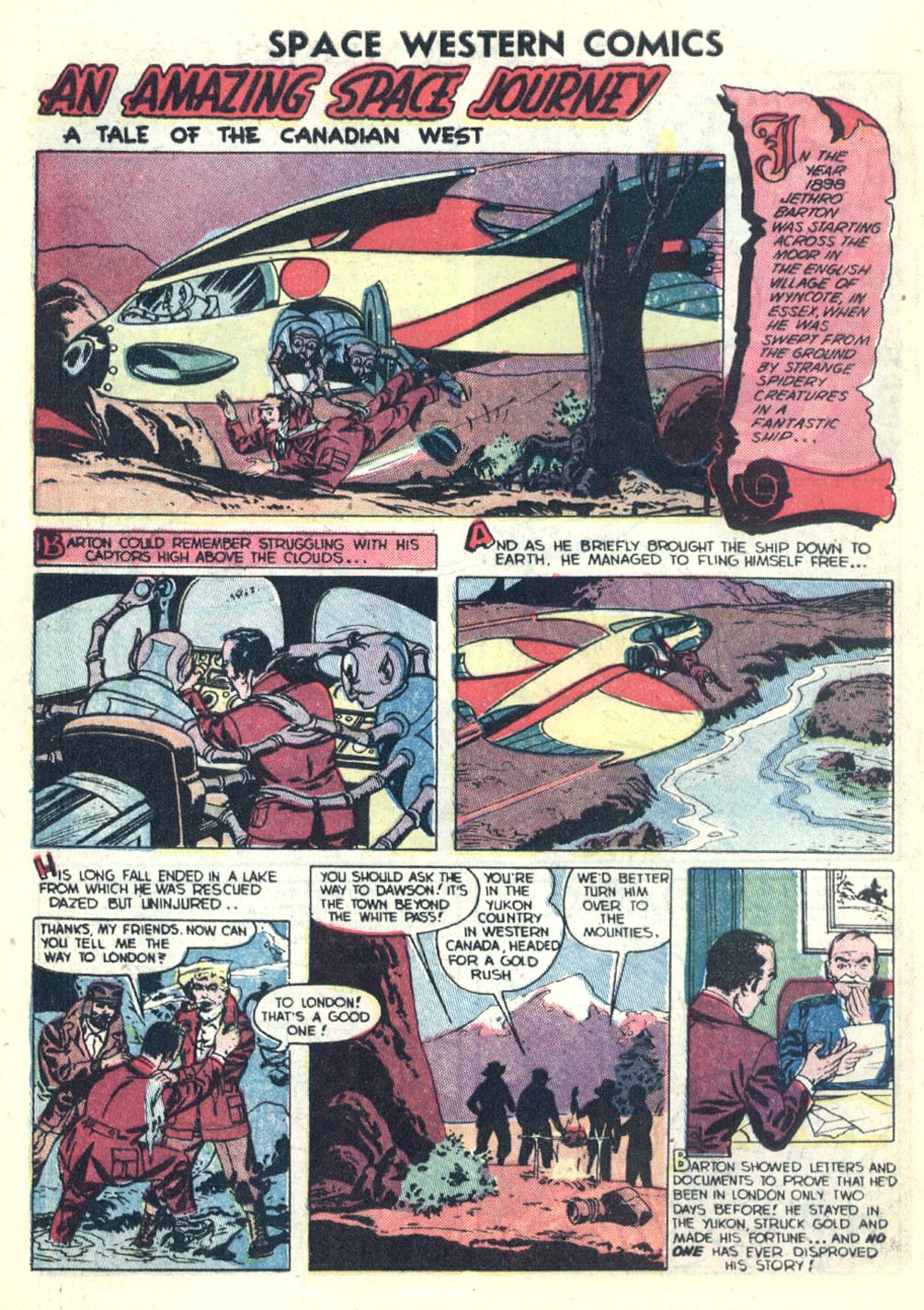 Read online Space Western Comics comic -  Issue #42 - 28