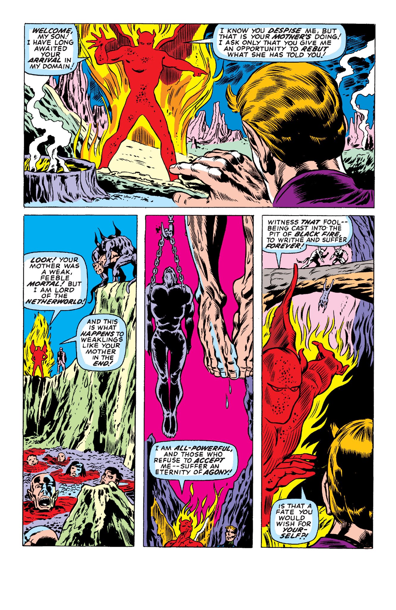 Read online Son of Satan Classic comic -  Issue # TPB (Part 1) - 76