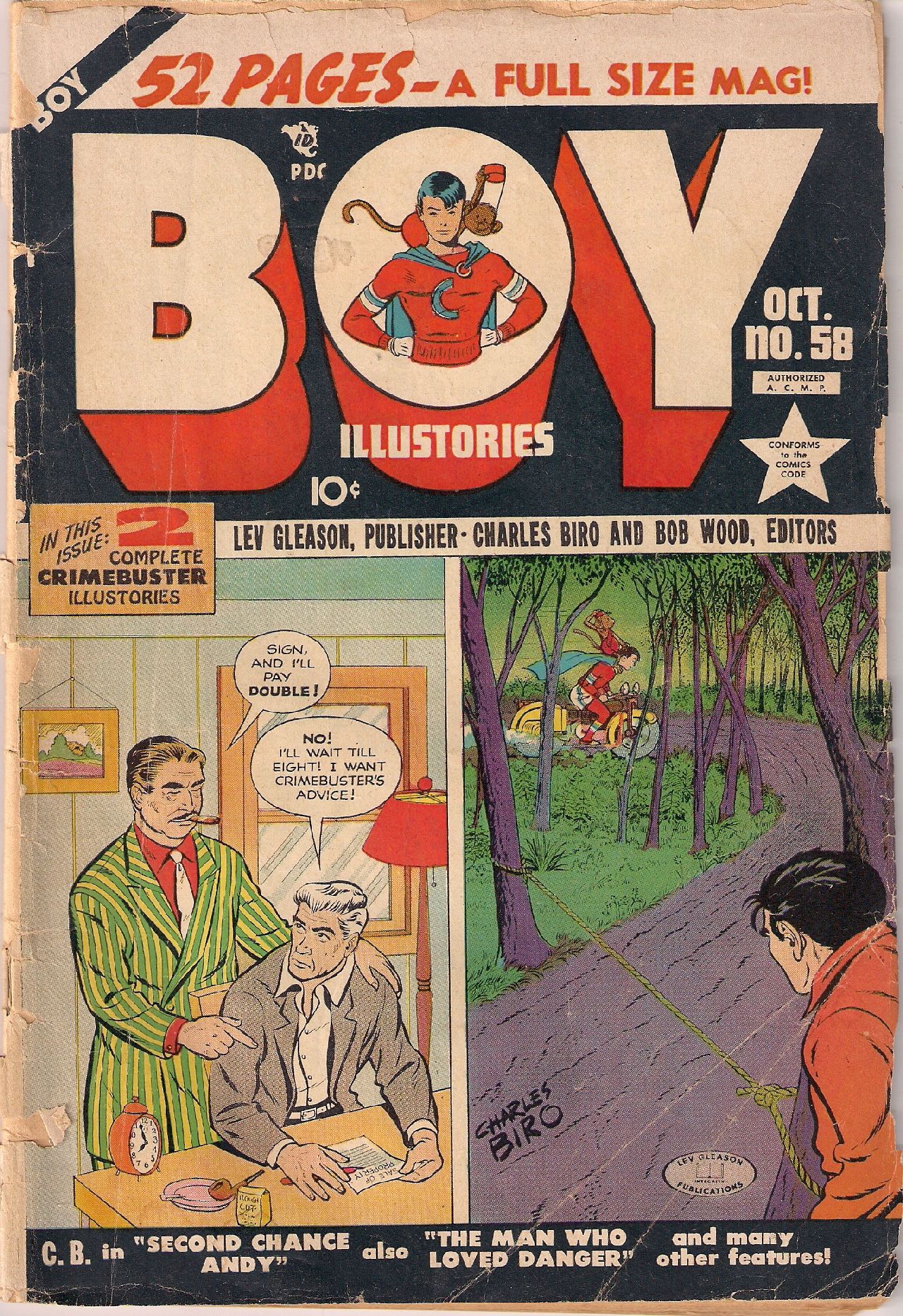 Read online Boy Comics comic -  Issue #58 - 1