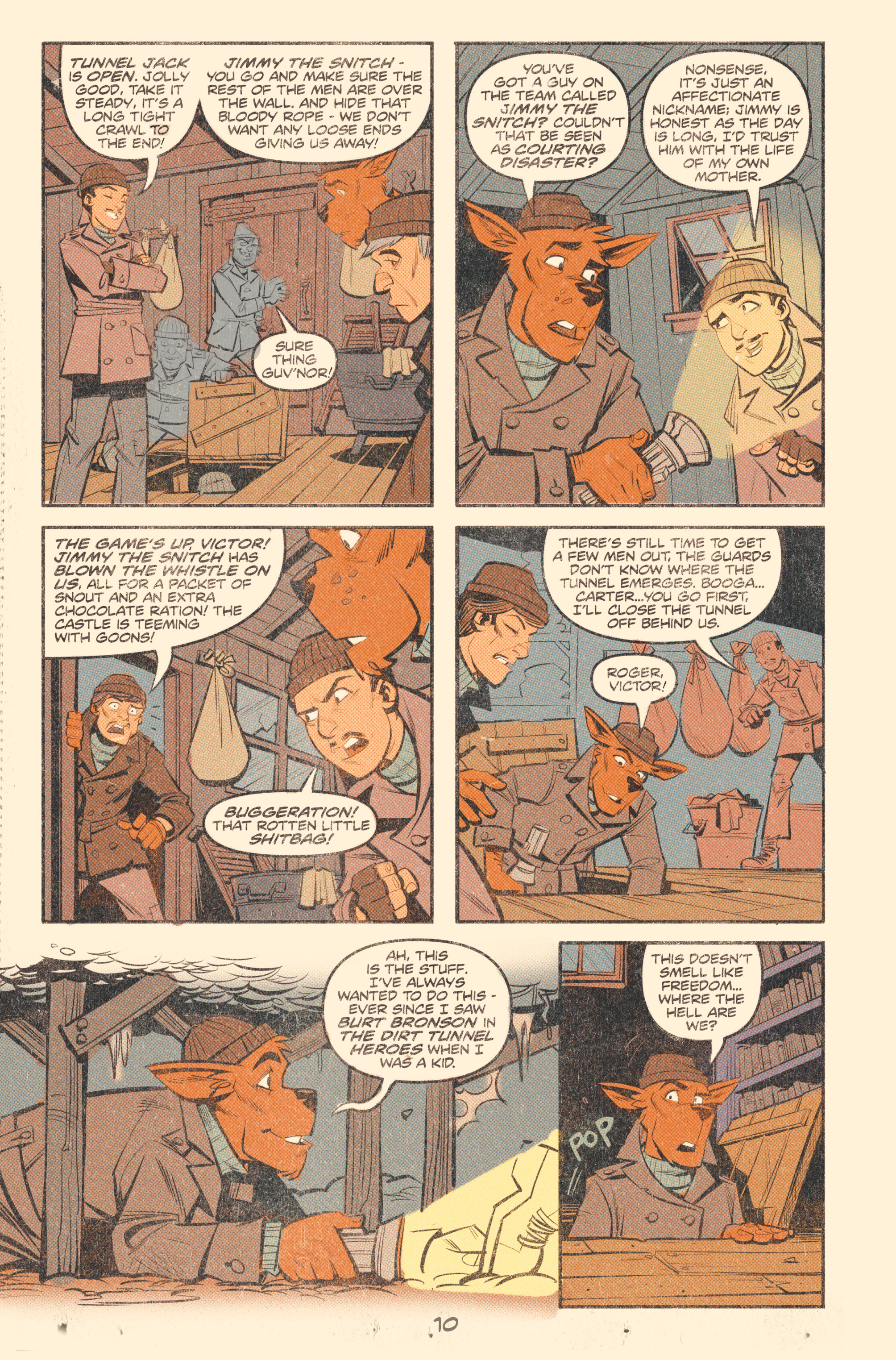 Read online Tank Girl: World War Tank Girl comic -  Issue #2 - 12