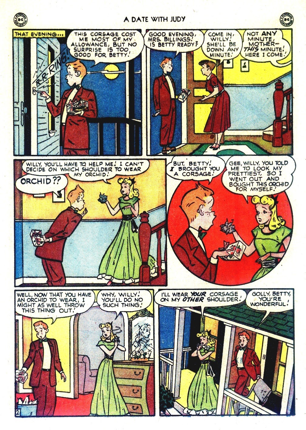 Read online A Date with Judy comic -  Issue #11 - 34
