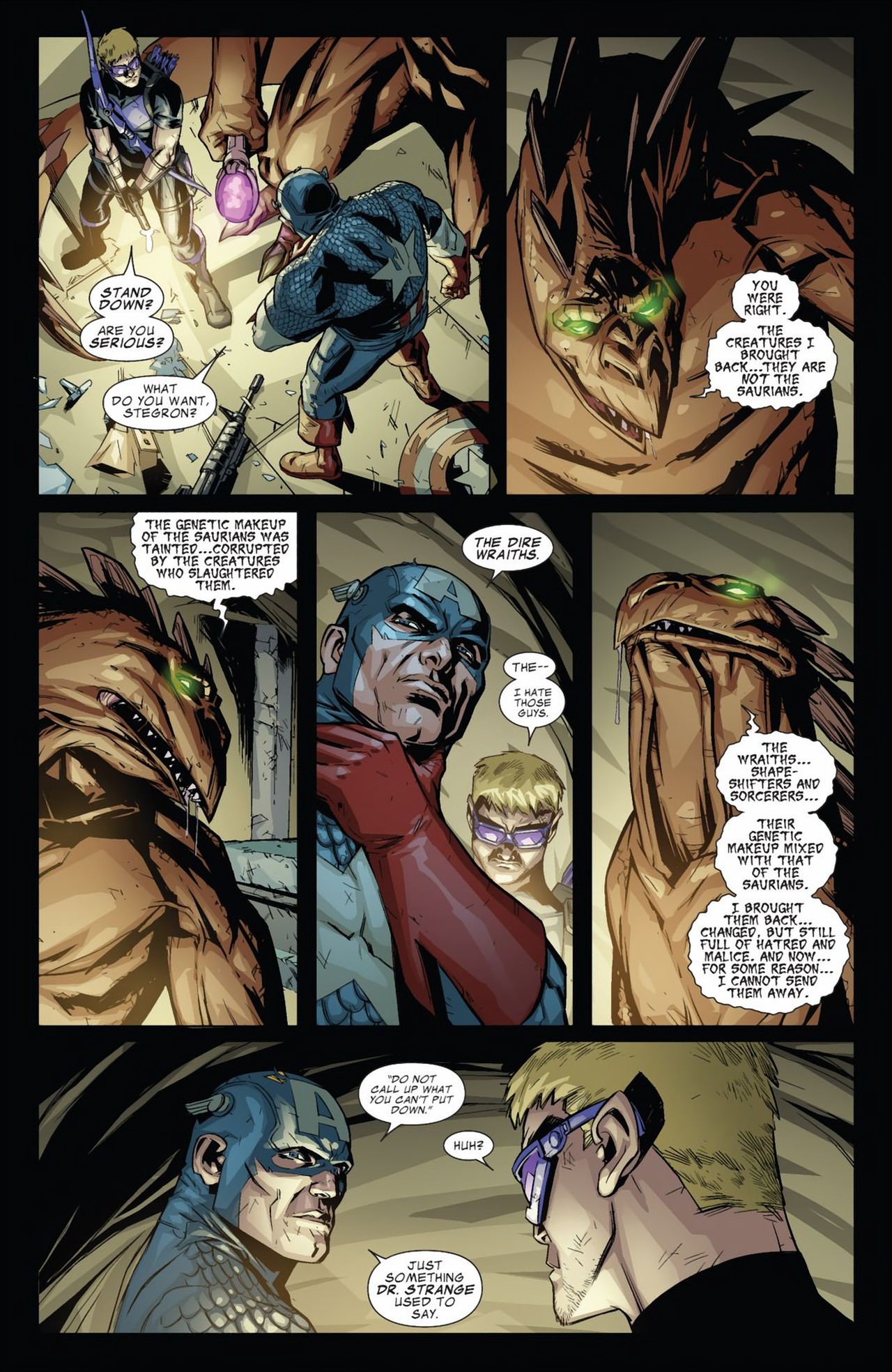 Read online Captain America And Hawkeye comic -  Issue #631 - 16
