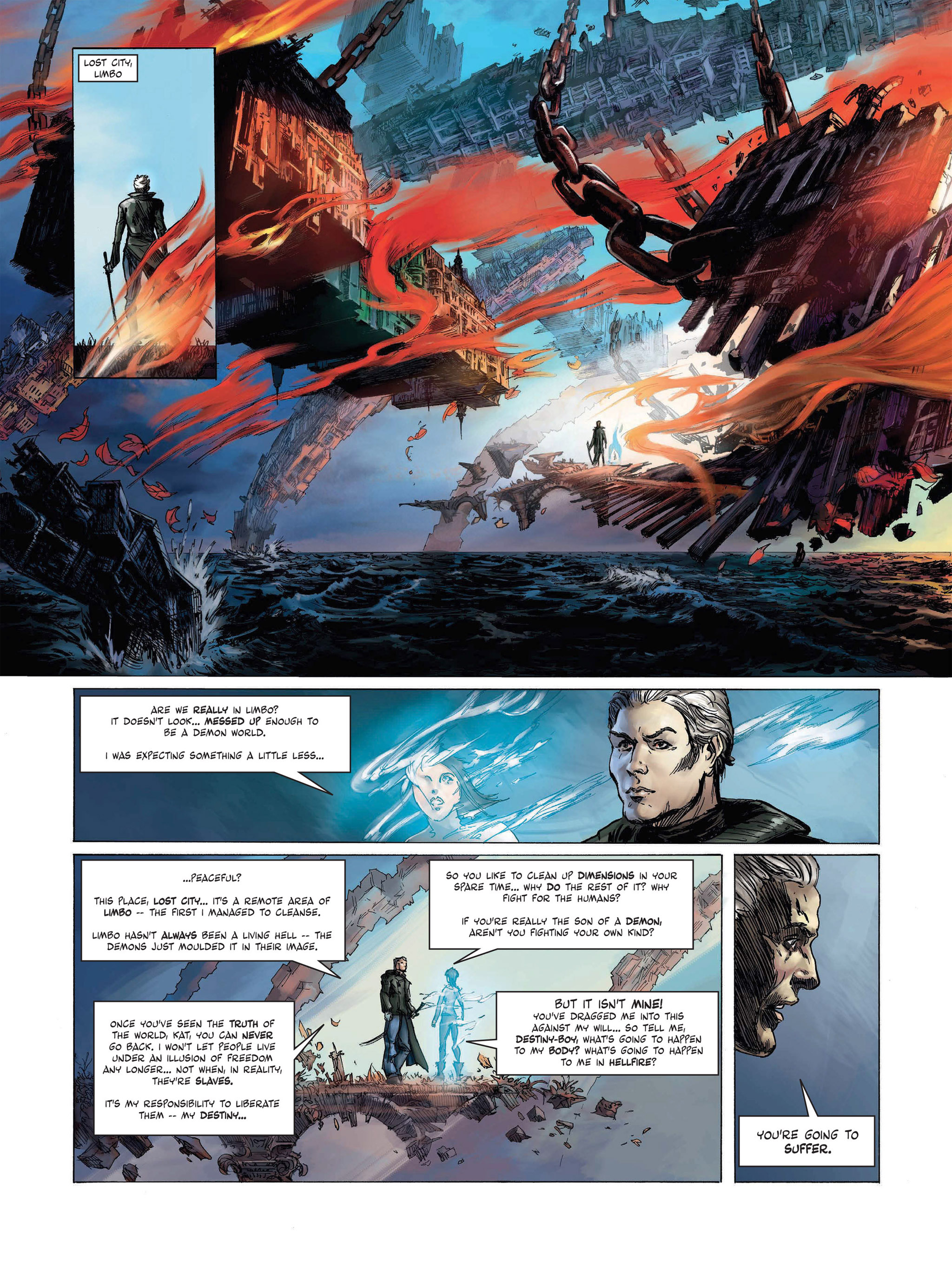 Read online DmC Devil May Cry: The Chronicles of Vergil comic -  Issue #1 - 23