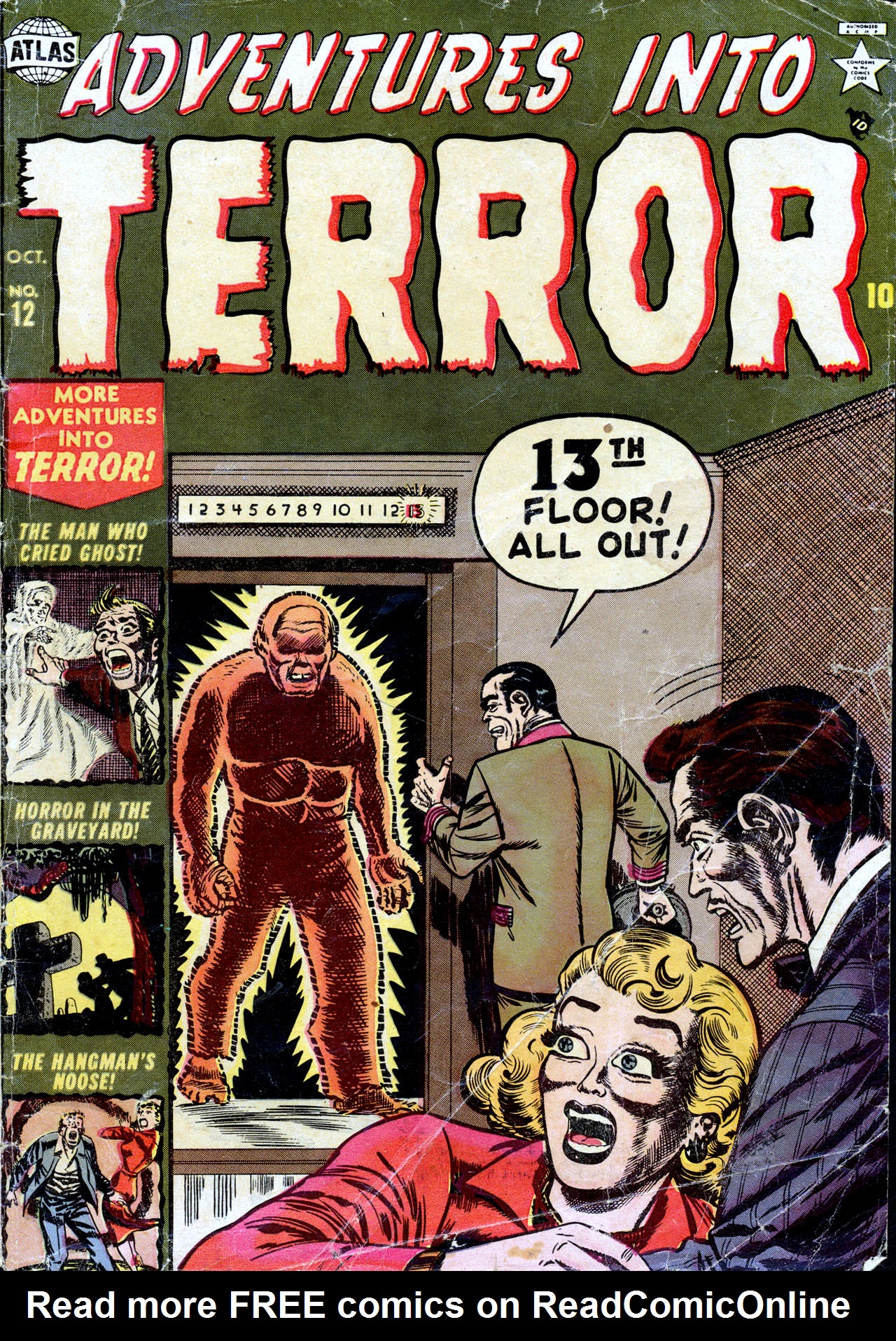 Read online Adventures into Terror comic -  Issue #12 - 1