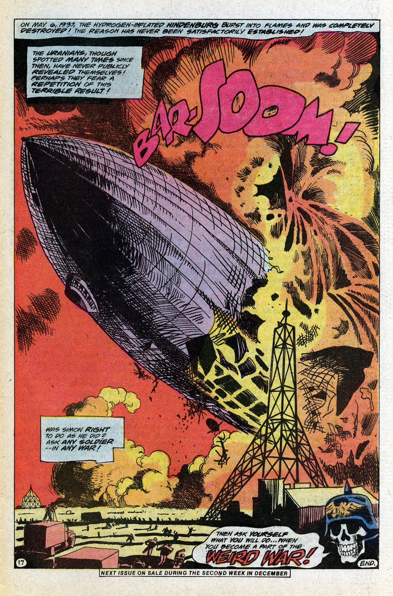 Read online Weird War Tales (1971) comic -  Issue #60 - 31