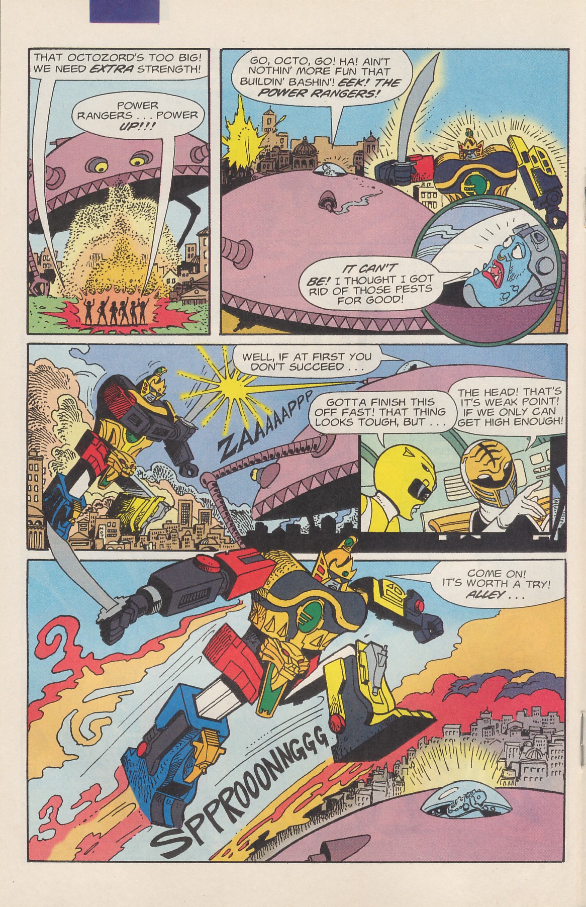 Read online Saban's Mighty Morphin Power Rangers (1995) comic -  Issue #3 - 18