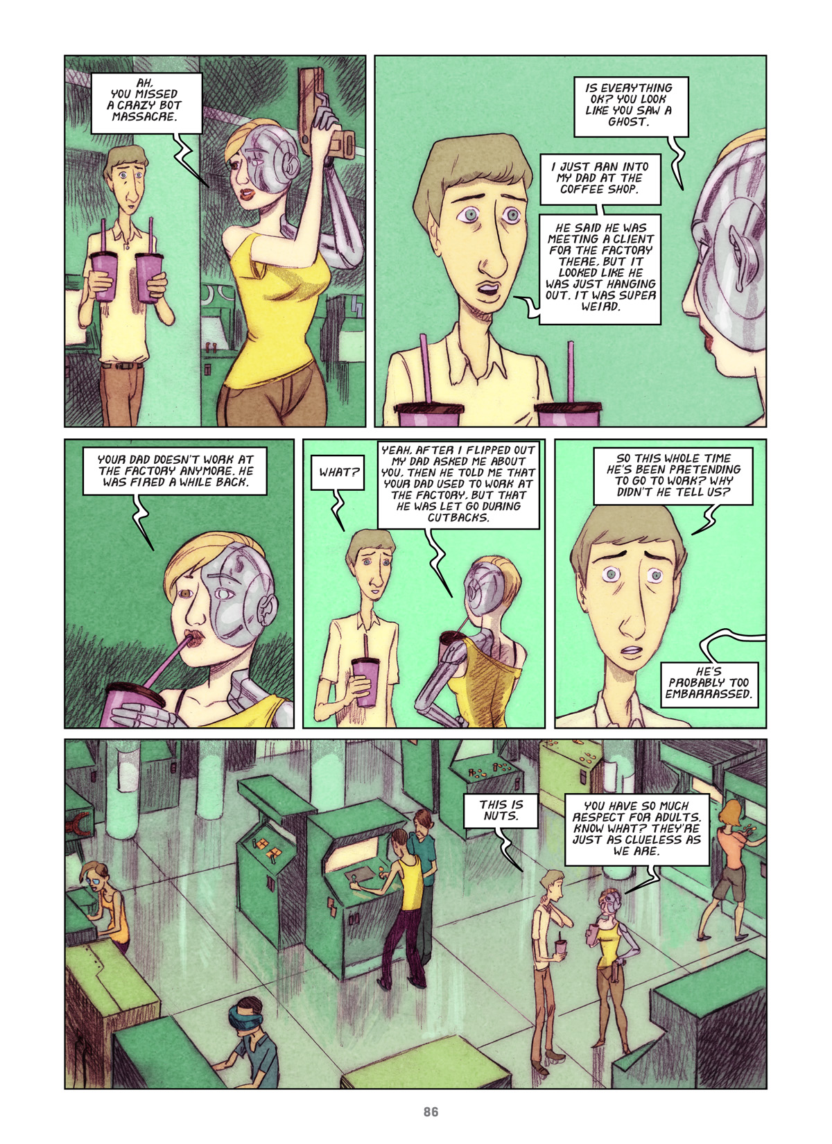Read online Bionic comic -  Issue # TPB (Part 1) - 87