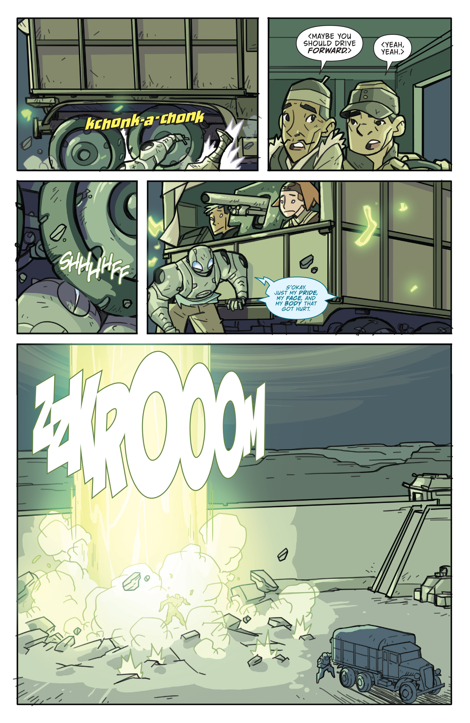 Read online Atomic Robo and the Temple of Od comic -  Issue #5 - 20