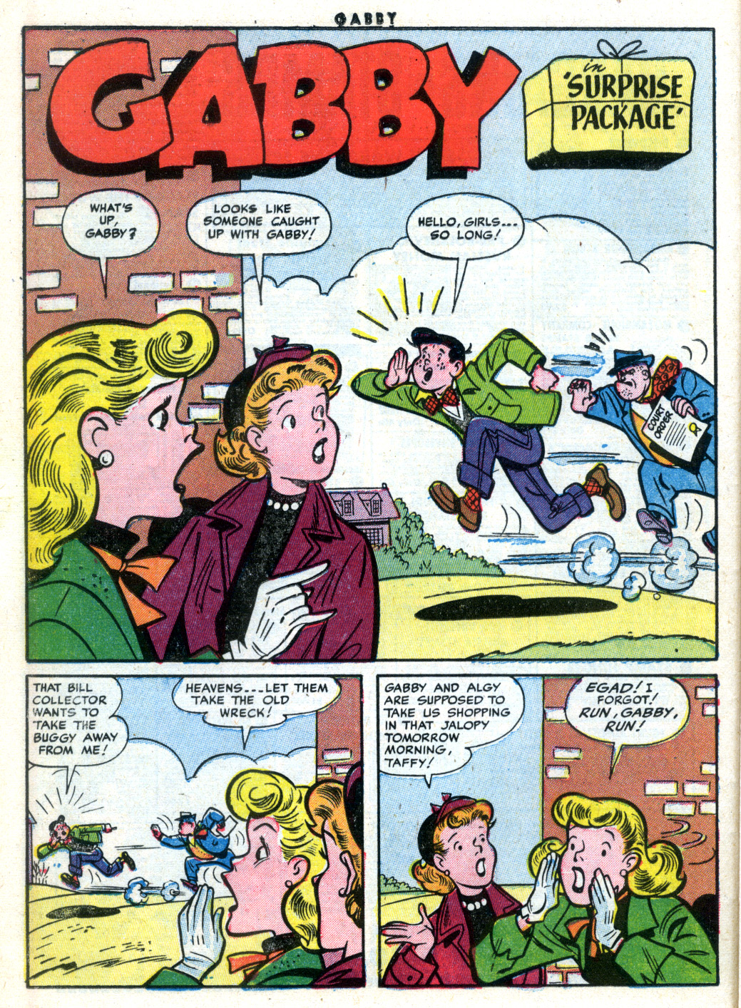 Read online Gabby comic -  Issue #7 - 14