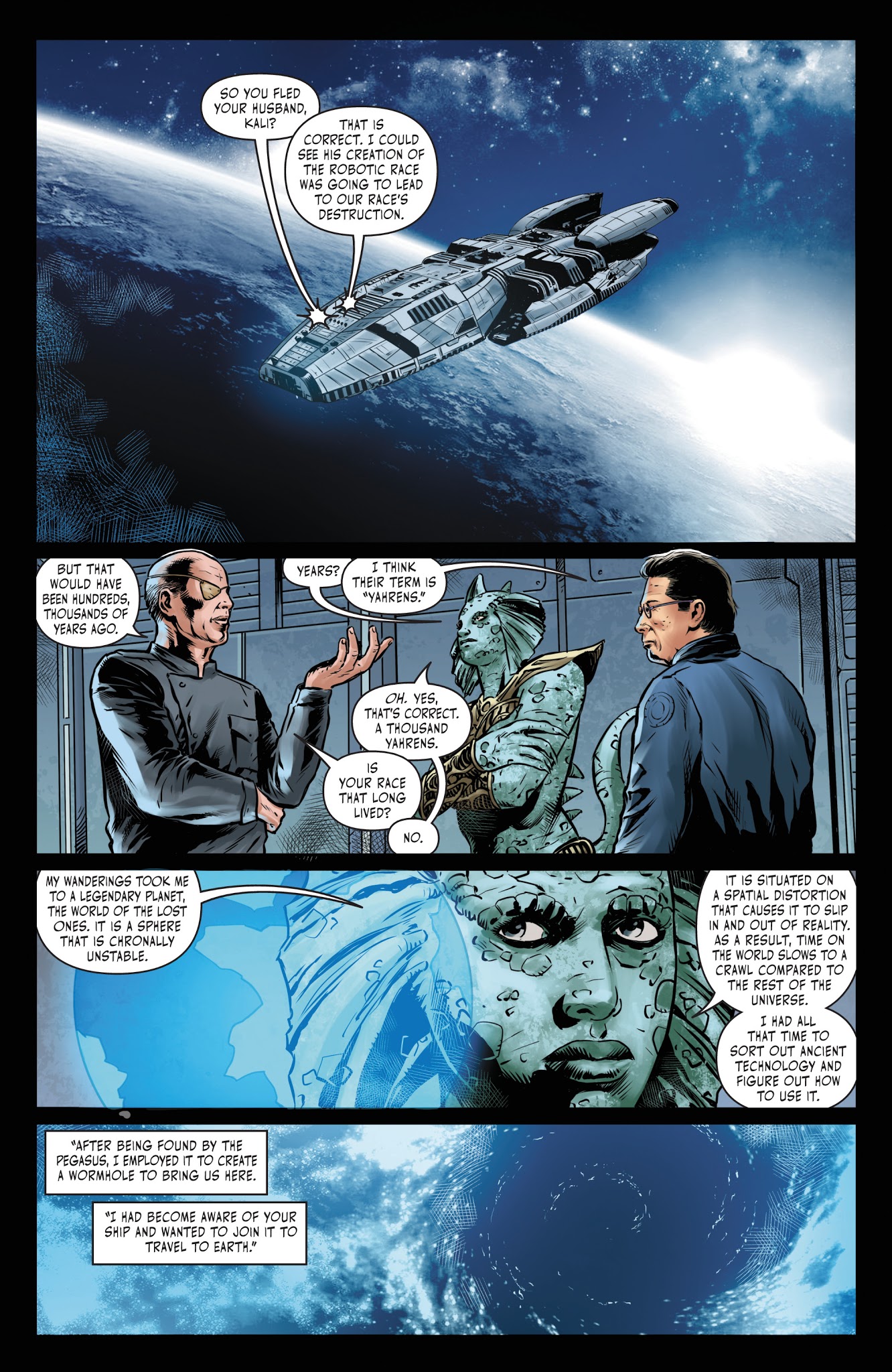 Read online Battlestar Galactica BSG vs. BSG comic -  Issue #4 - 5