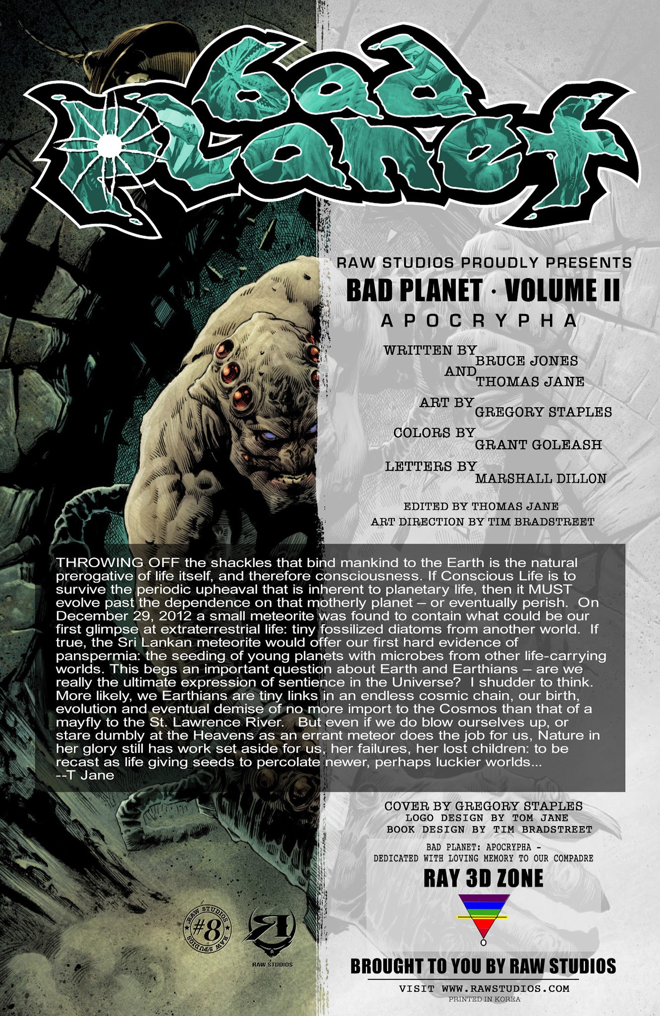 Read online Bad Planet: Apocrypha comic -  Issue #8 - 2