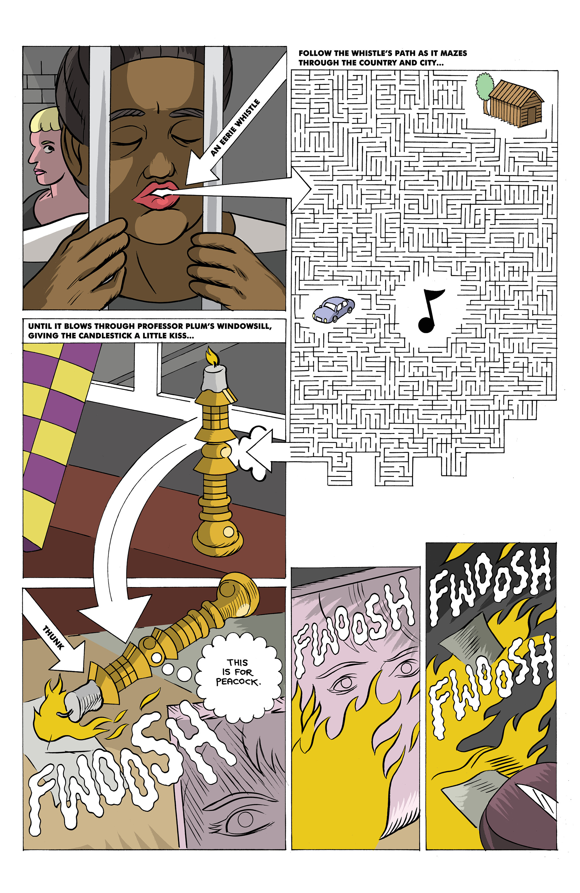 Read online Clue: Candlestick comic -  Issue # _TPB - 78